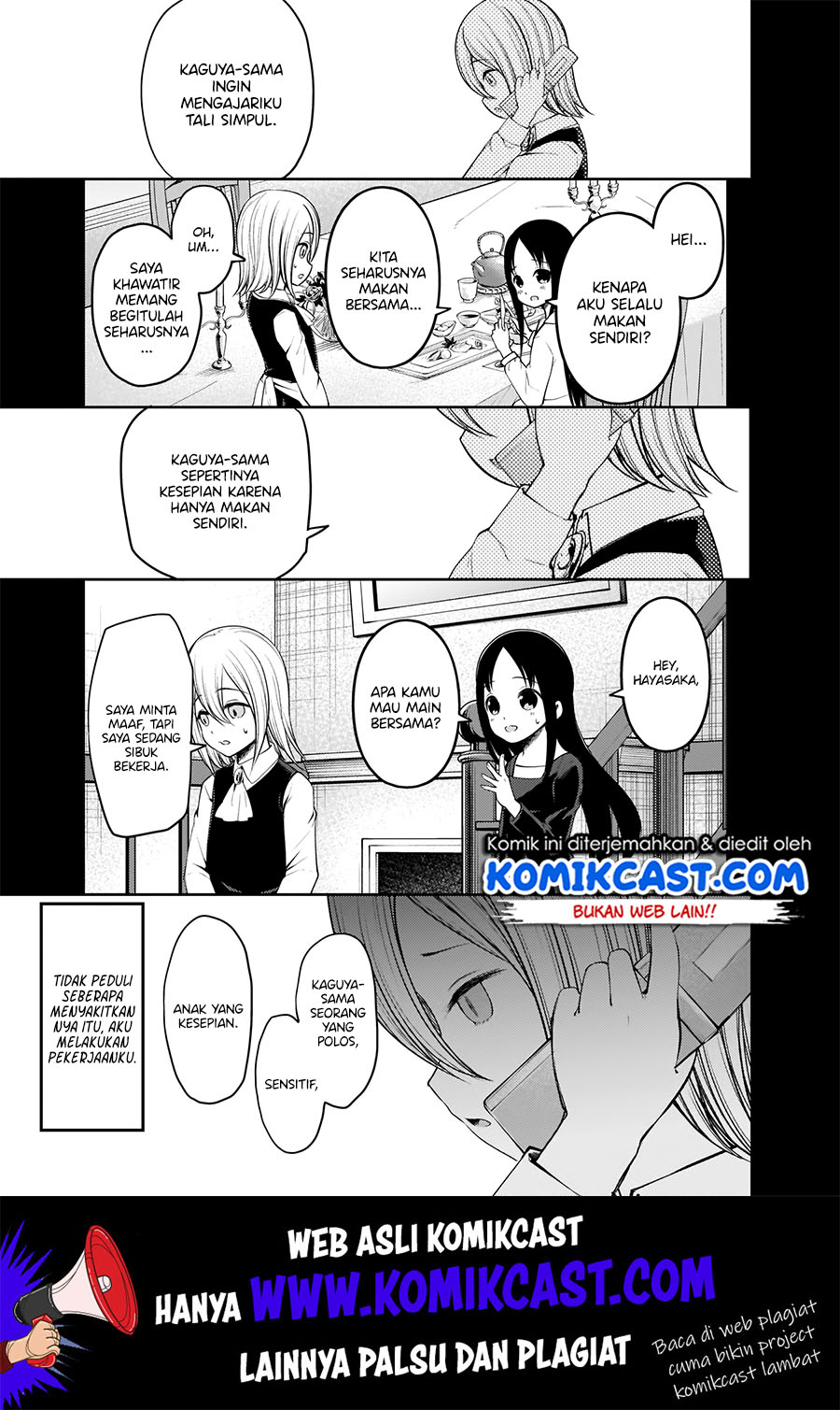Kaguya-sama wa Kokurasetai: Tensai-tachi no Renai Zunousen Chapter 185 Gambar 7