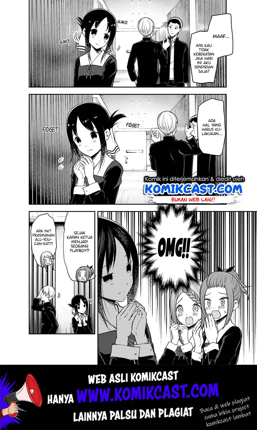 Kaguya-sama wa Kokurasetai: Tensai-tachi no Renai Zunousen Chapter 187 Gambar 5