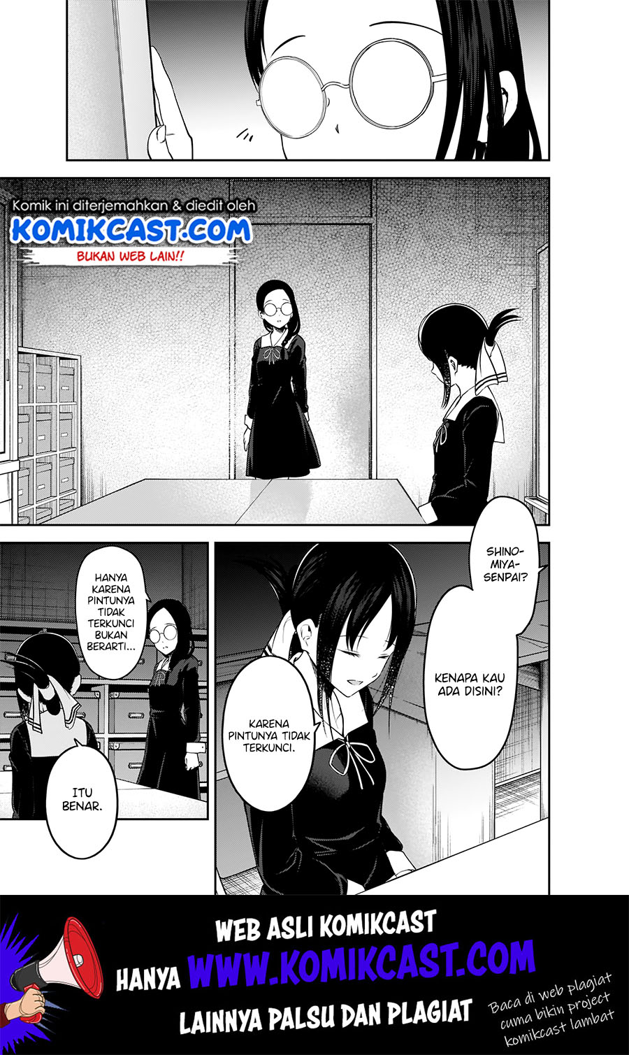 Kaguya-sama wa Kokurasetai: Tensai-tachi no Renai Zunousen Chapter 189 Gambar 4