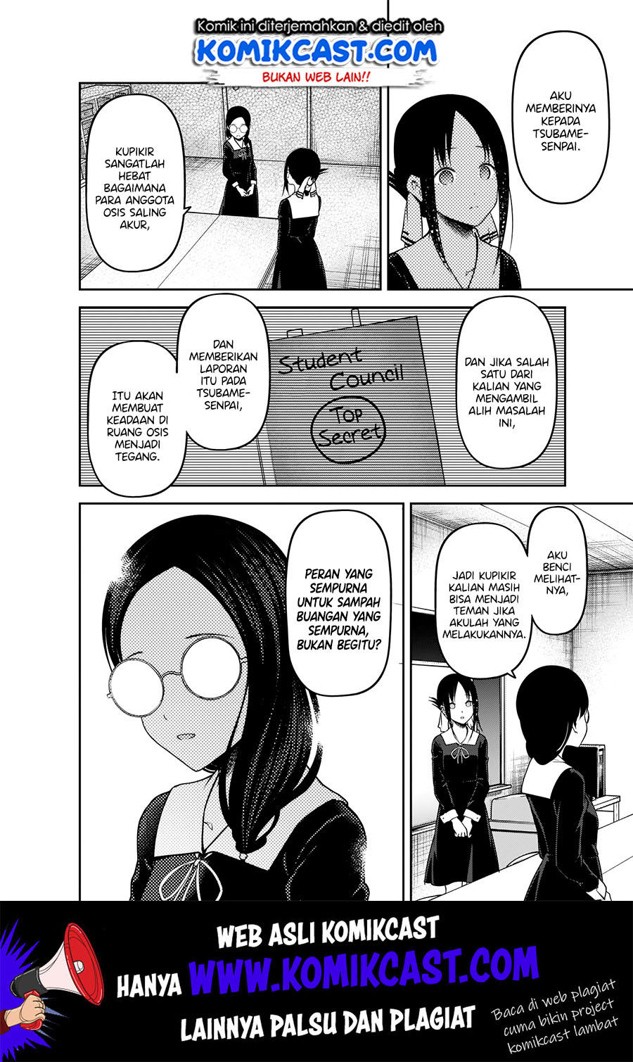 Kaguya-sama wa Kokurasetai: Tensai-tachi no Renai Zunousen Chapter 189 Gambar 9