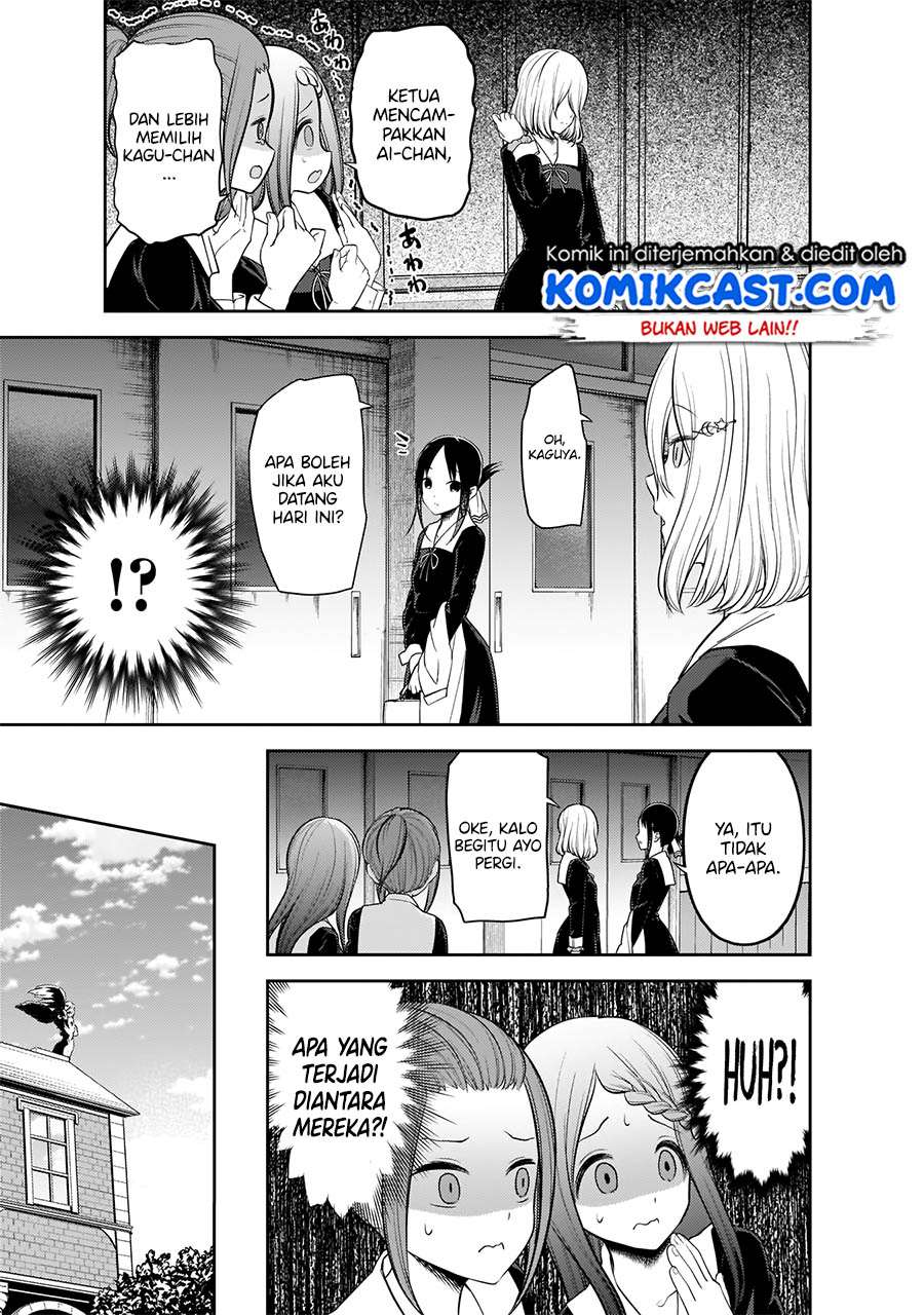 Kaguya-sama wa Kokurasetai: Tensai-tachi no Renai Zunousen Chapter 194 Gambar 4