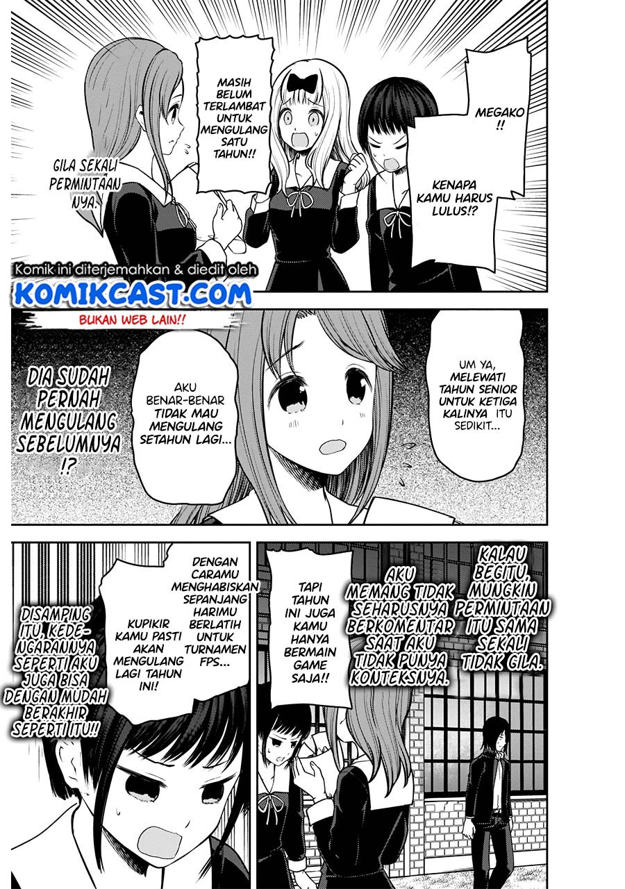 Kaguya-sama wa Kokurasetai: Tensai-tachi no Renai Zunousen Chapter 202 Gambar 6