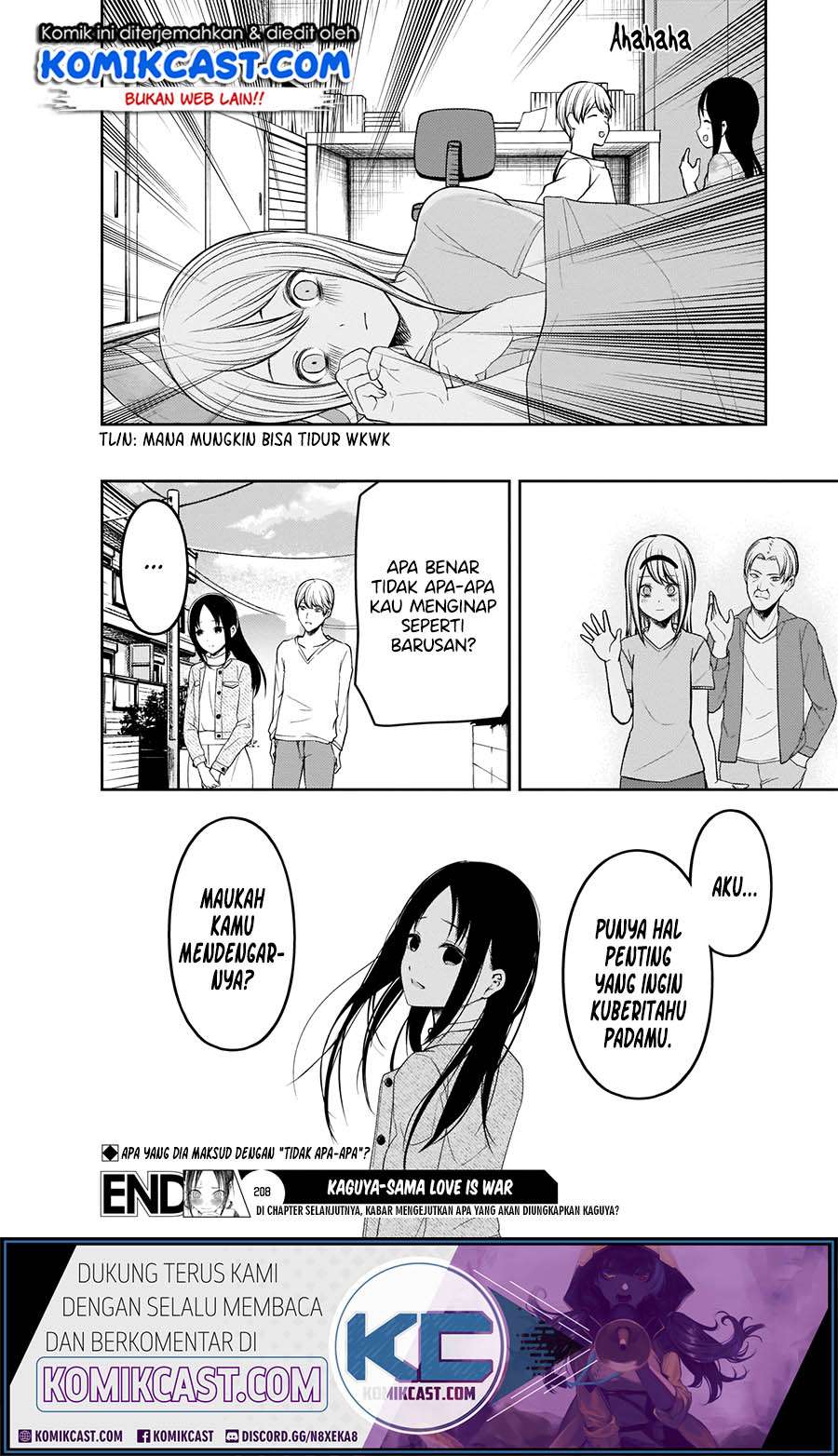 Kaguya-sama wa Kokurasetai: Tensai-tachi no Renai Zunousen Chapter 208HQ Gambar 20
