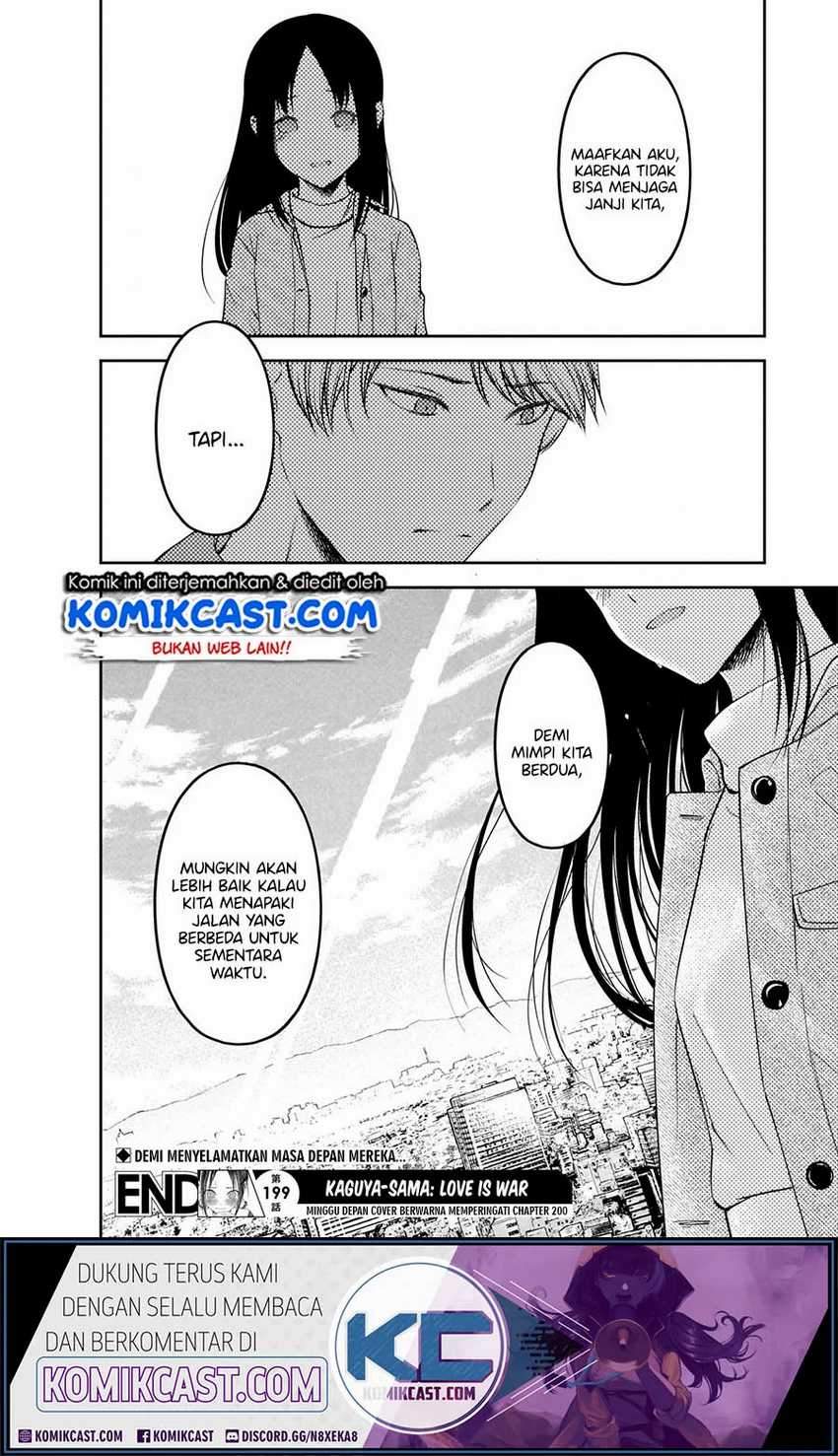 Kaguya-sama wa Kokurasetai: Tensai-tachi no Renai Zunousen Chapter 209HQ Gambar 19