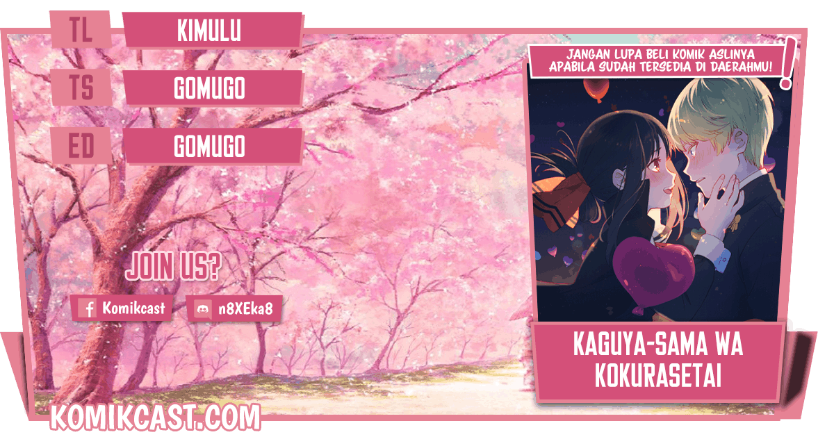 Kaguya-sama wa Kokurasetai: Tensai-tachi no Renai Zunousen Chapter 223 Gambar 1