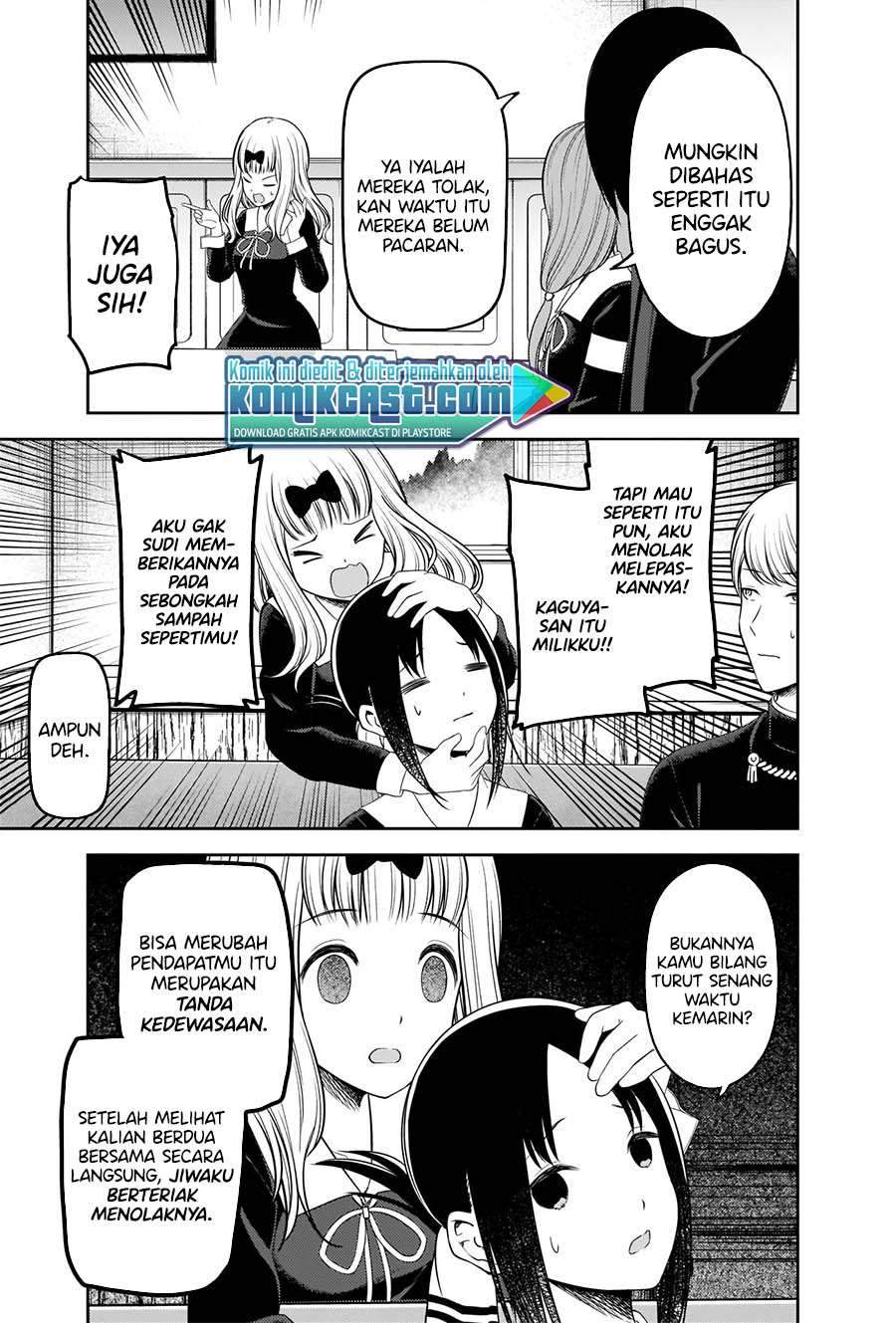 Kaguya-sama wa Kokurasetai: Tensai-tachi no Renai Zunousen Chapter 223 Gambar 14