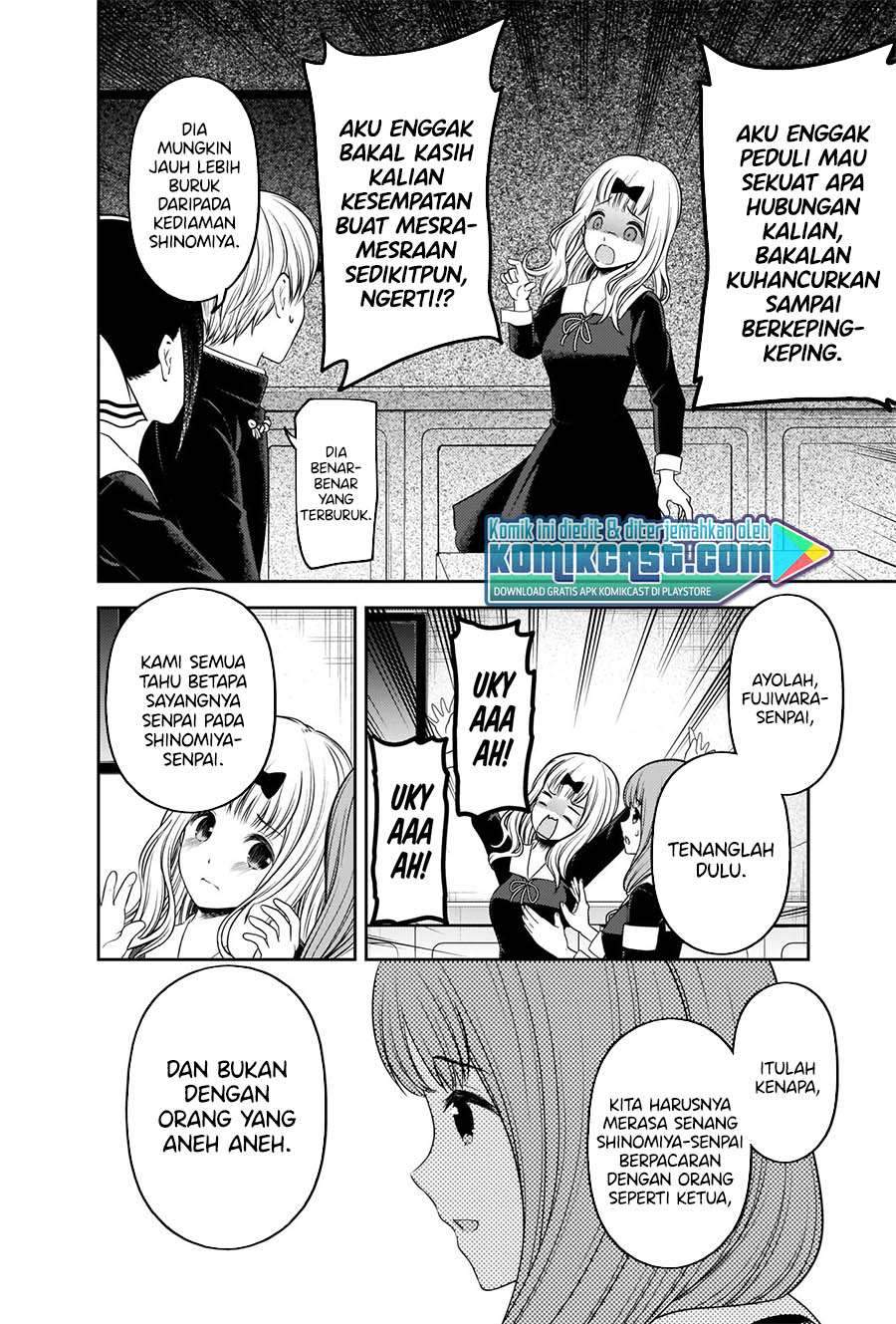 Kaguya-sama wa Kokurasetai: Tensai-tachi no Renai Zunousen Chapter 223 Gambar 15