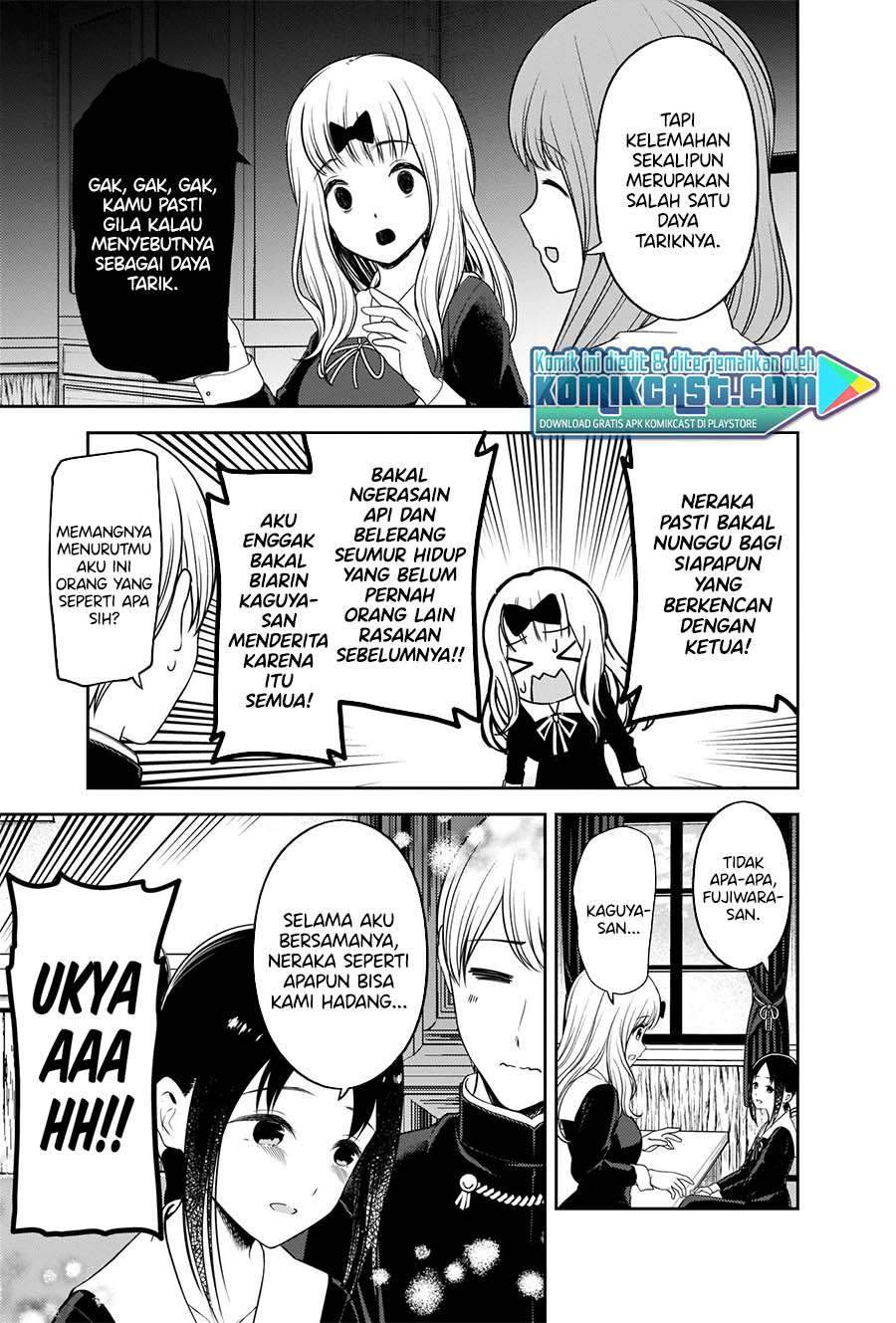 Kaguya-sama wa Kokurasetai: Tensai-tachi no Renai Zunousen Chapter 223 Gambar 18