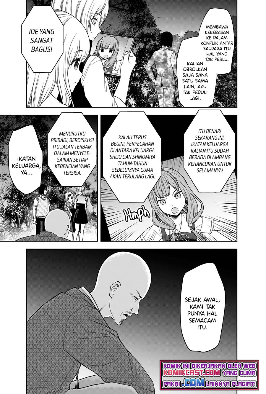 Kaguya-sama wa Kokurasetai: Tensai-tachi no Renai Zunousen Chapter 259 Gambar 6