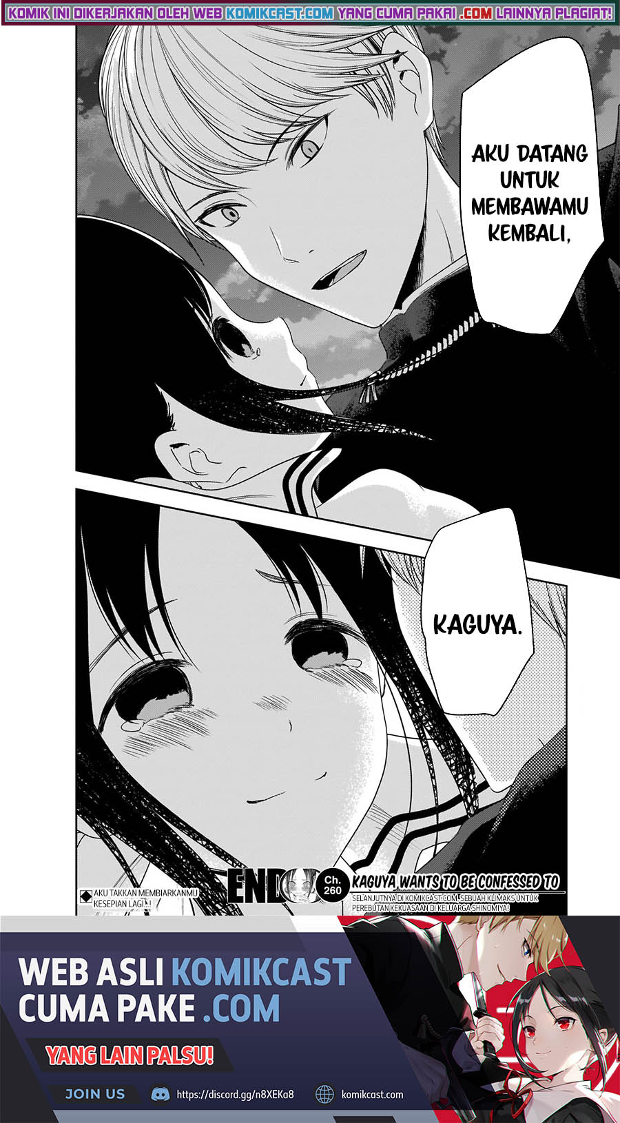 Kaguya-sama wa Kokurasetai: Tensai-tachi no Renai Zunousen Chapter 260 Gambar 18