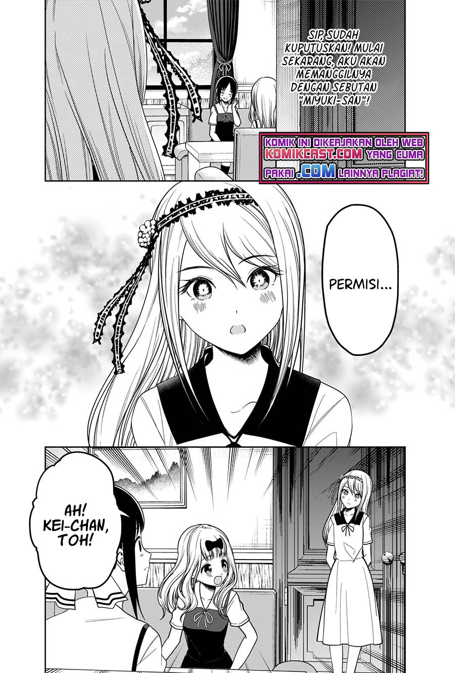 Kaguya-sama wa Kokurasetai: Tensai-tachi no Renai Zunousen Chapter 264 Gambar 8