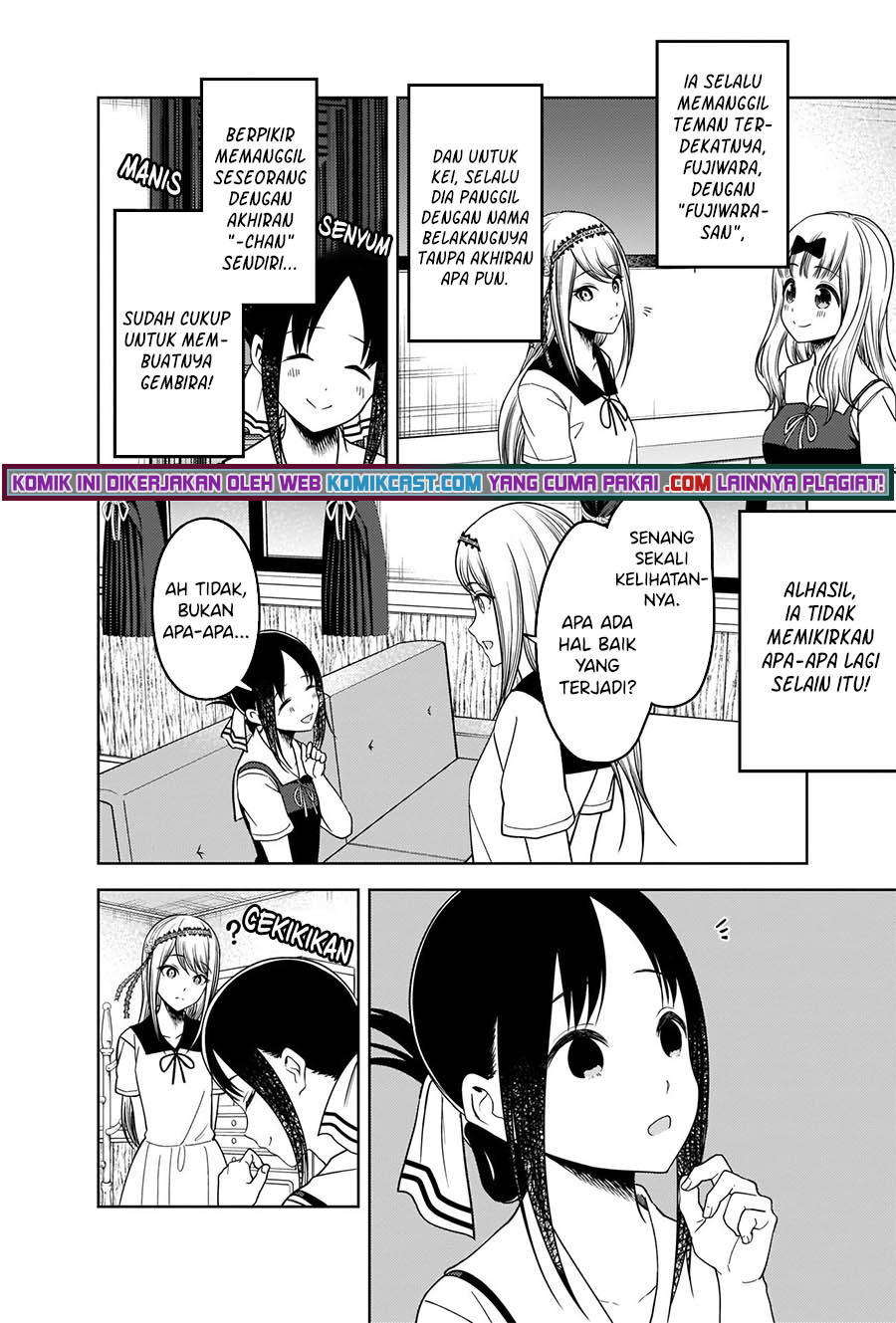 Kaguya-sama wa Kokurasetai: Tensai-tachi no Renai Zunousen Chapter 264 Gambar 11