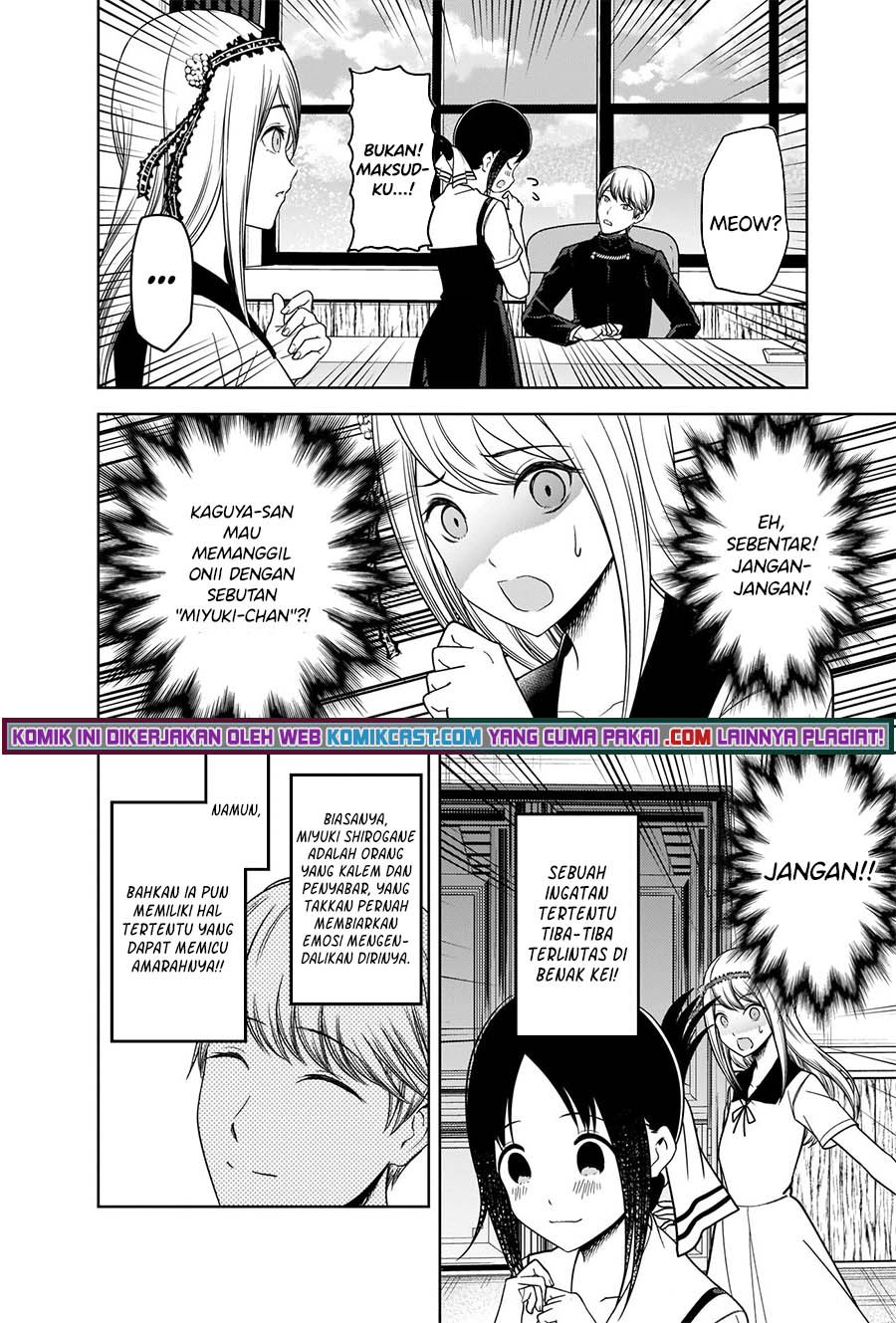 Kaguya-sama wa Kokurasetai: Tensai-tachi no Renai Zunousen Chapter 264 Gambar 15