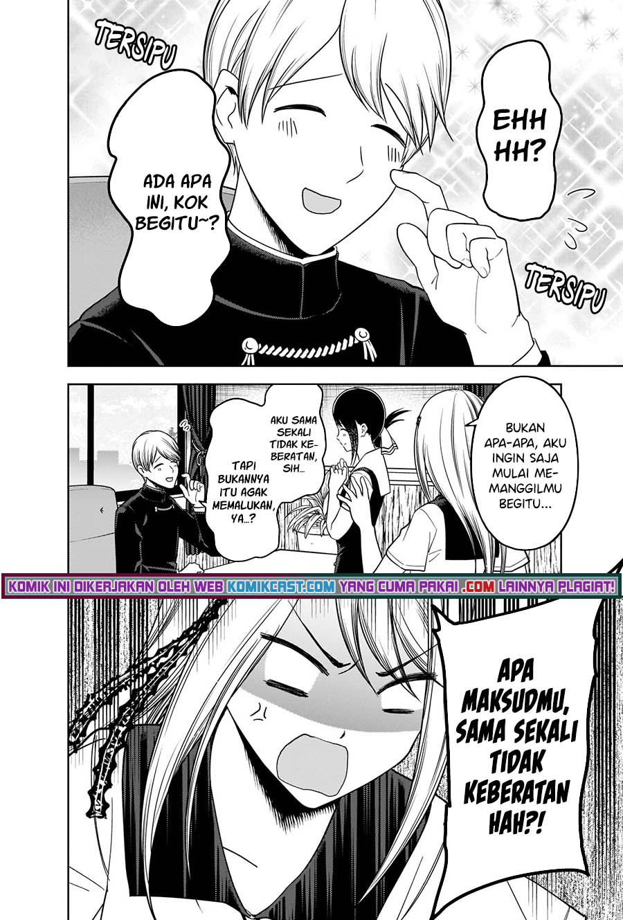 Kaguya-sama wa Kokurasetai: Tensai-tachi no Renai Zunousen Chapter 264 Gambar 17