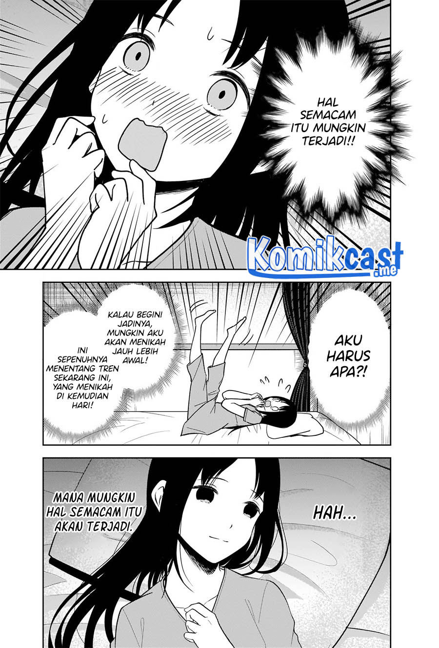 Kaguya-sama wa Kokurasetai: Tensai-tachi no Renai Zunousen Chapter 266 Gambar 16
