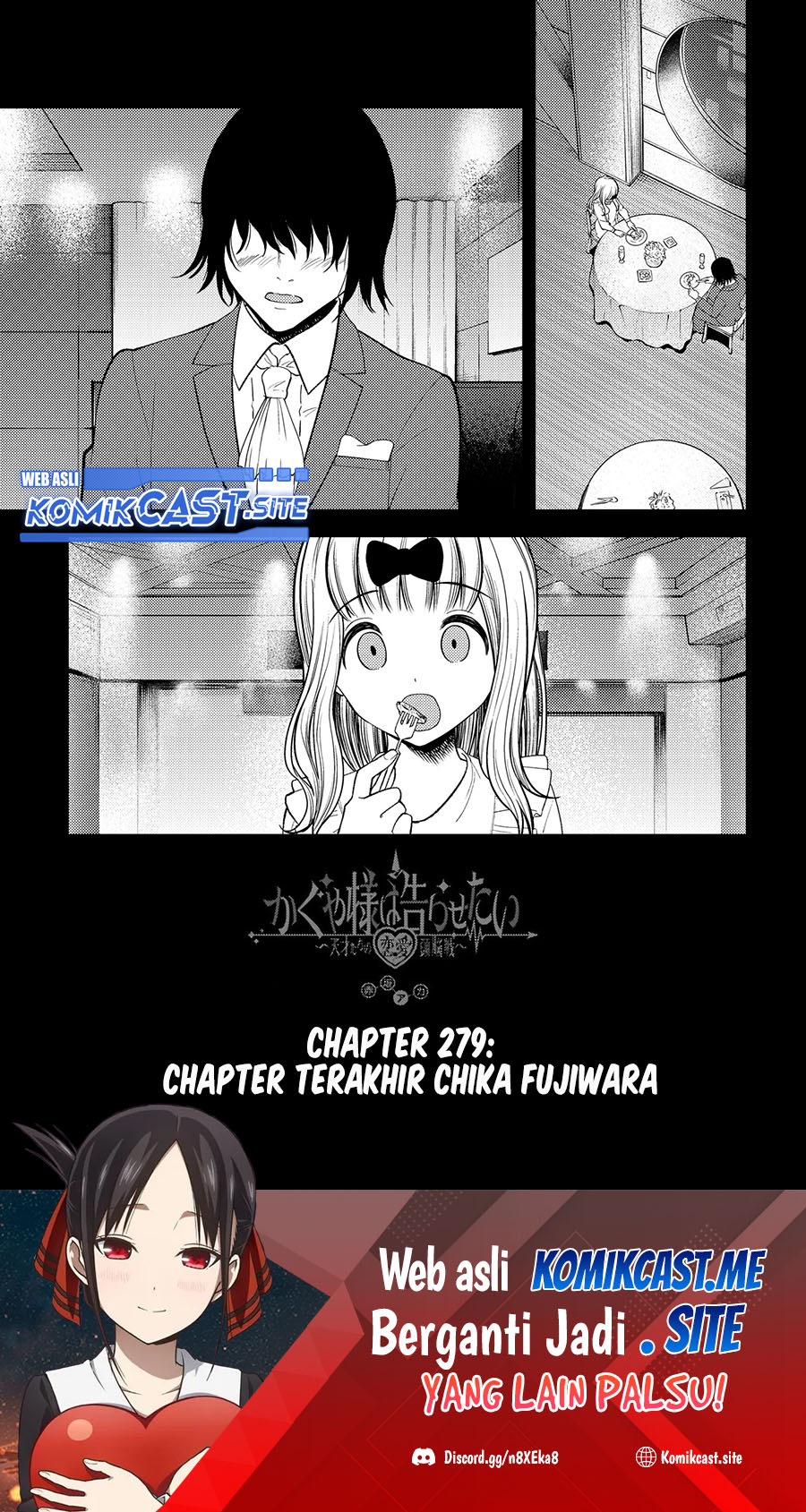 Kaguya-sama wa Kokurasetai: Tensai-tachi no Renai Zunousen Chapter 279 Gambar 2