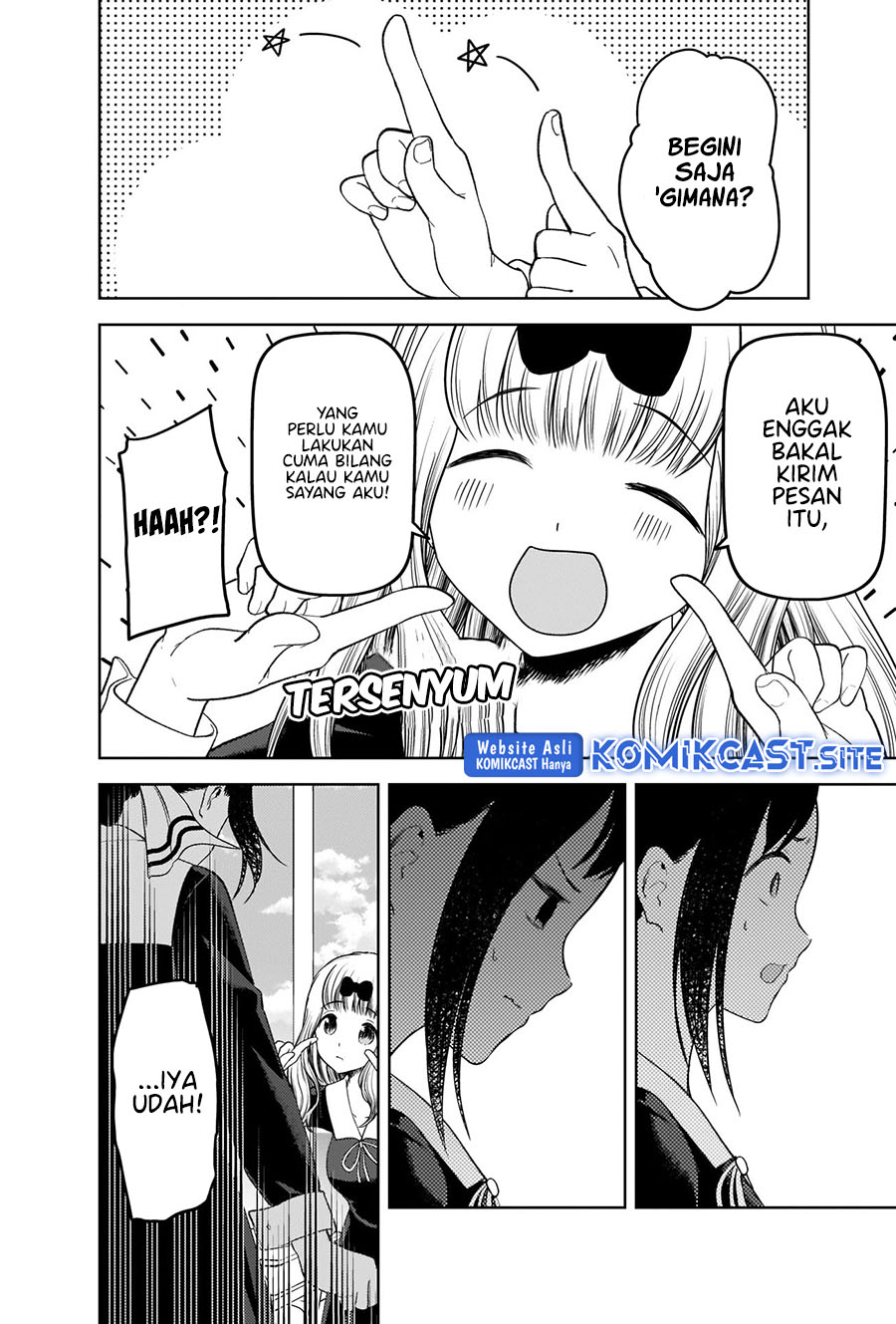 Kaguya-sama wa Kokurasetai: Tensai-tachi no Renai Zunousen Chapter 279 Gambar 15