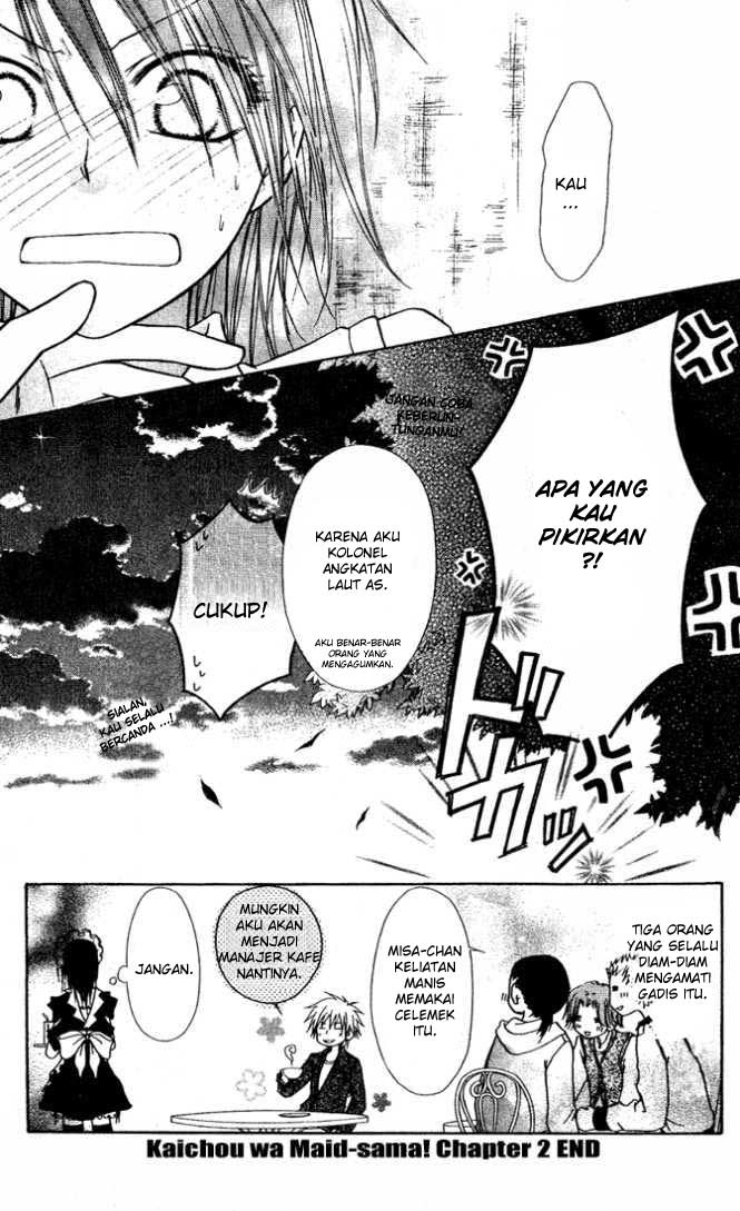 Kaichou Wa Maid Sama Chapter 02 Gambar 42