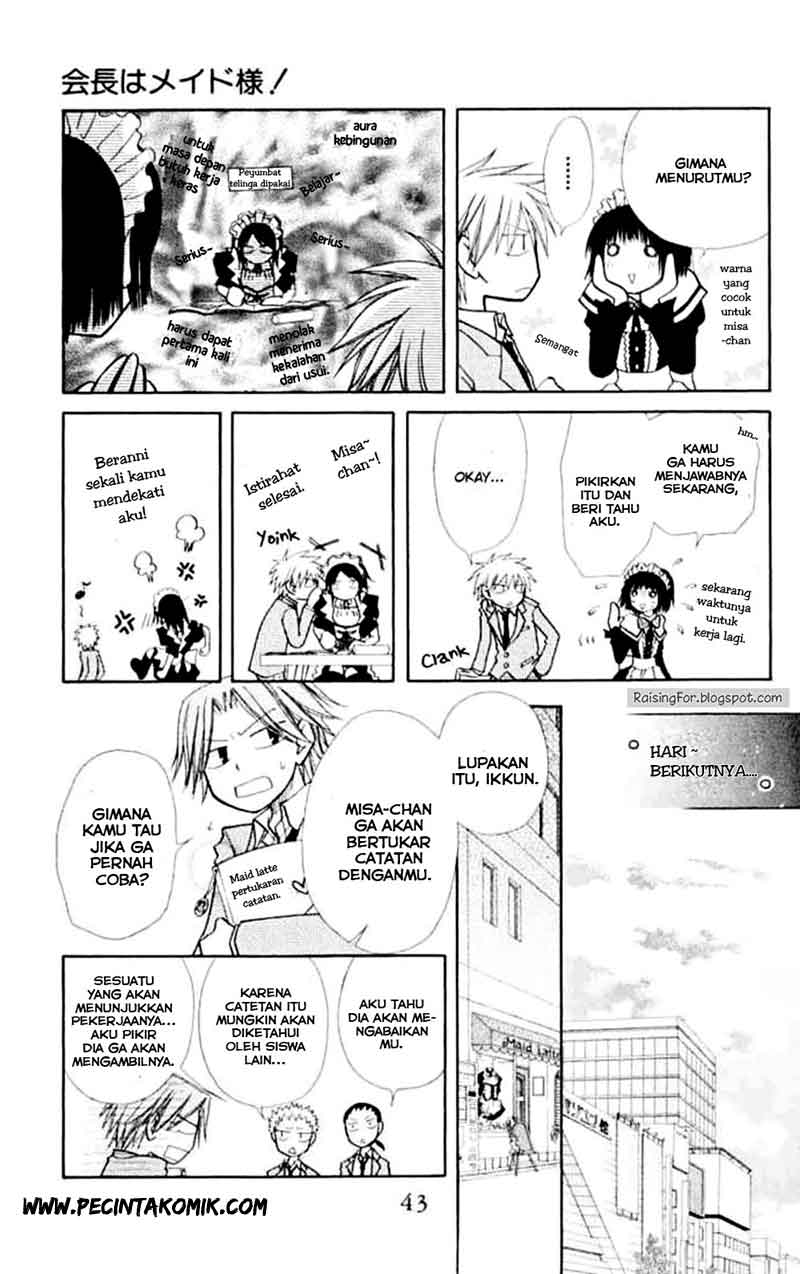 Kaichou Wa Maid Sama Chapter 11 Gambar 8