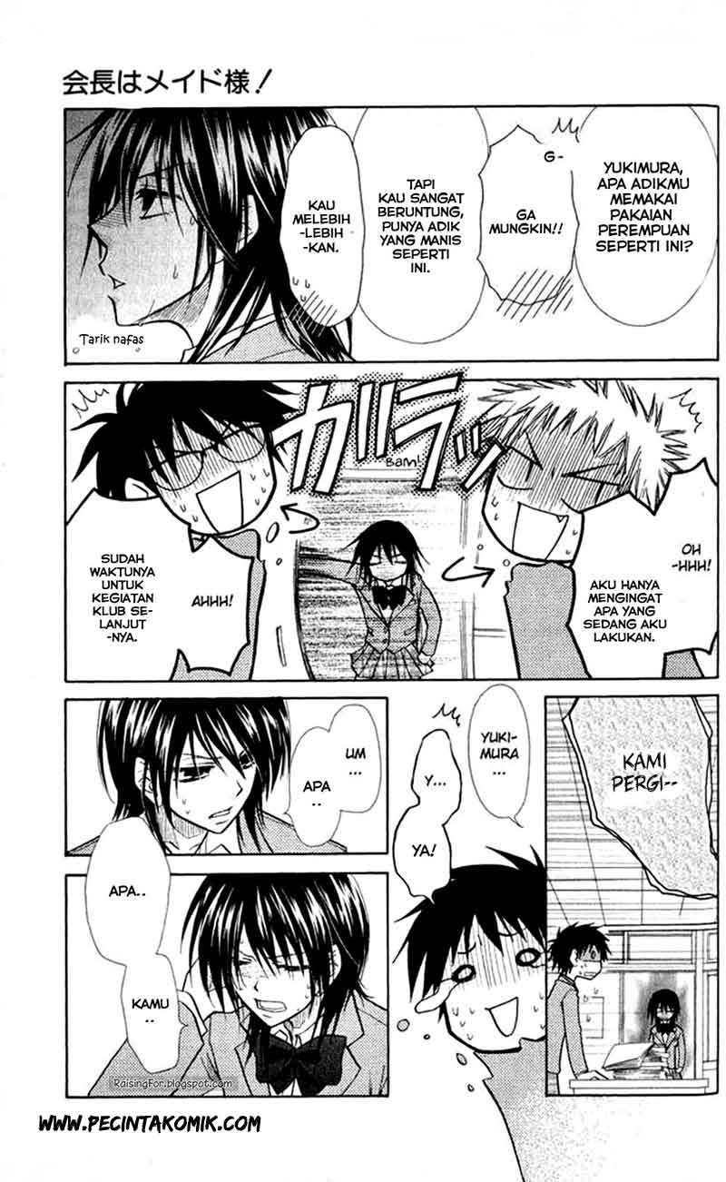 Kaichou Wa Maid Sama Chapter 12 Gambar 16