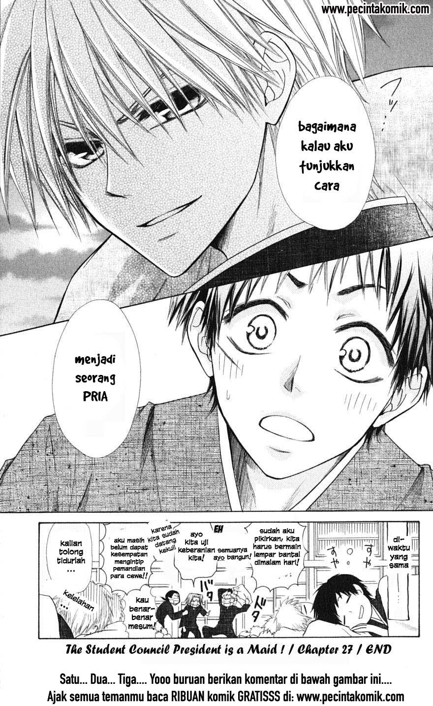 Kaichou Wa Maid Sama Chapter 27 Gambar 33