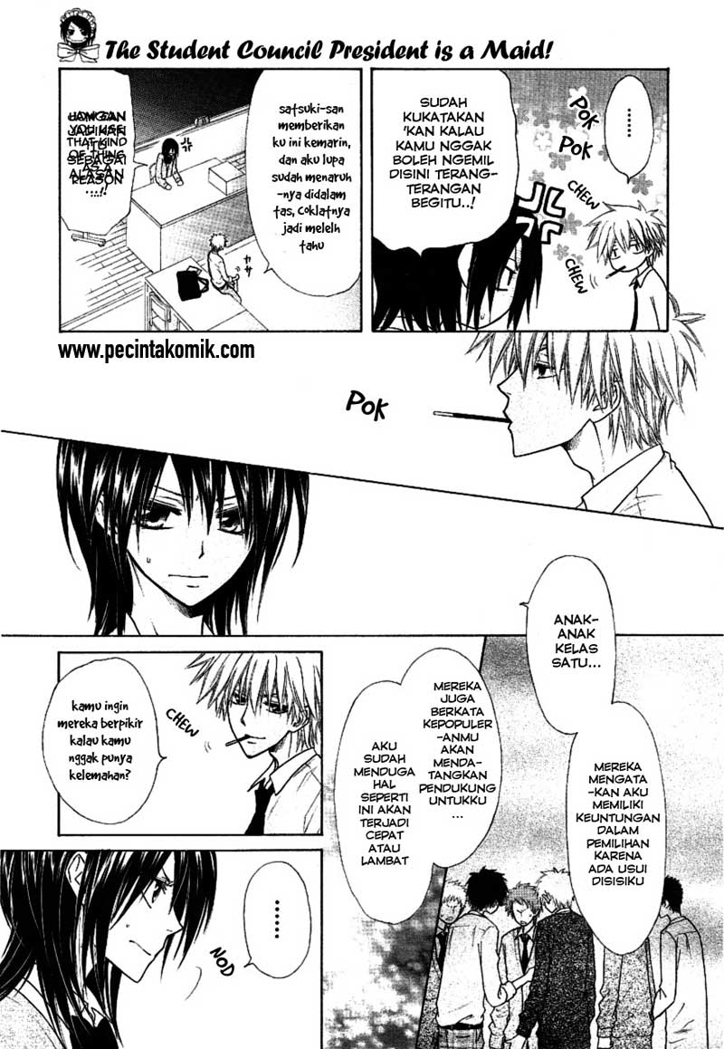 Kaichou Wa Maid Sama Chapter 37 Gambar 23