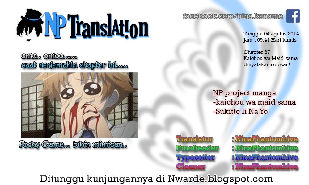 Kaichou Wa Maid Sama Chapter 37 Gambar 34