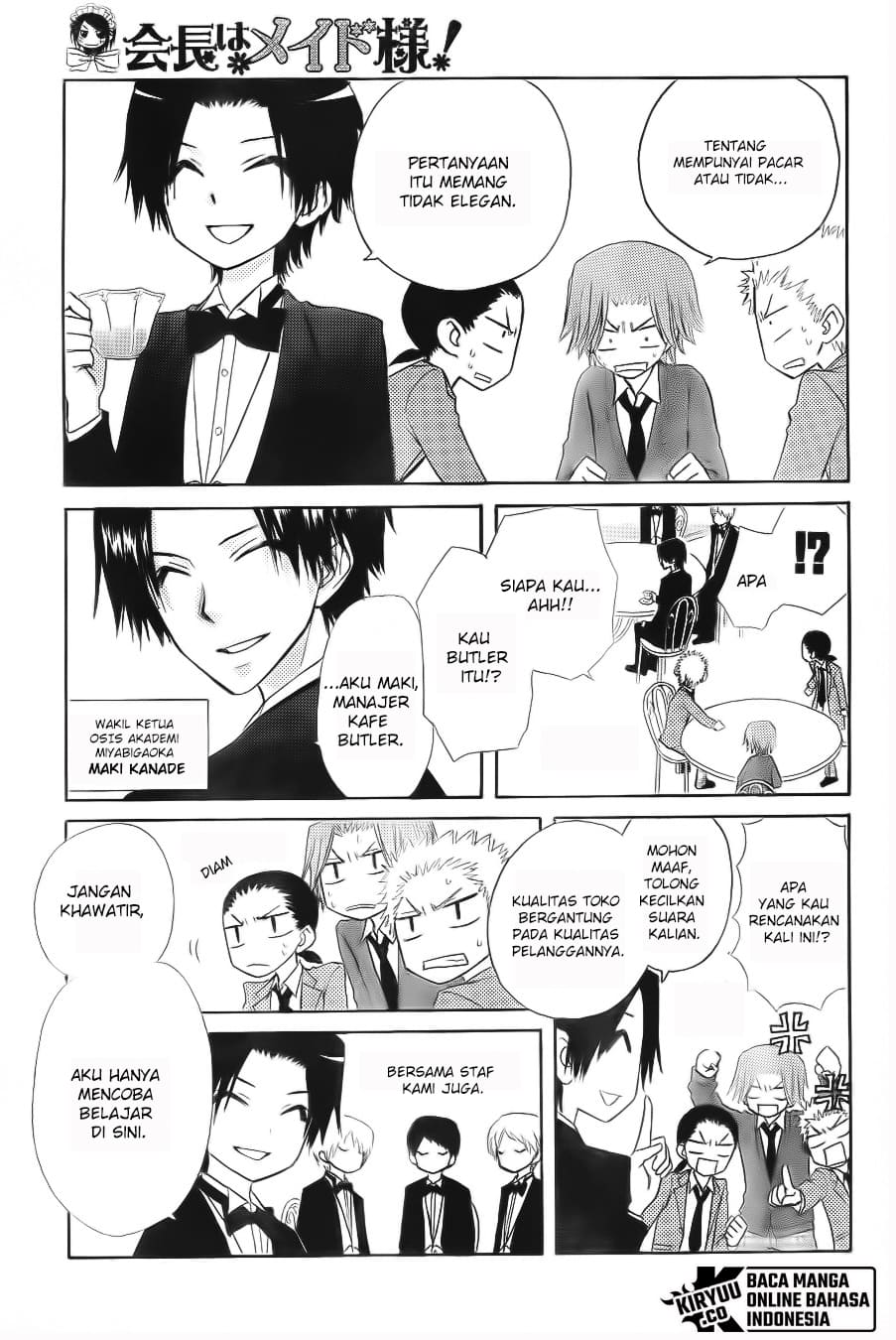 Kaichou Wa Maid Sama Chapter 64 Gambar 10