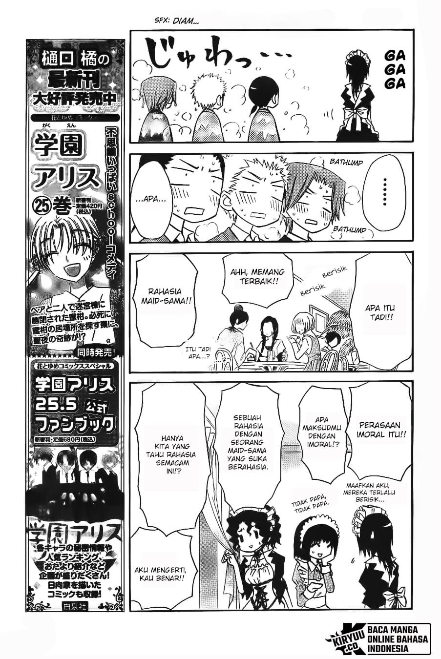 Kaichou Wa Maid Sama Chapter 64 Gambar 18