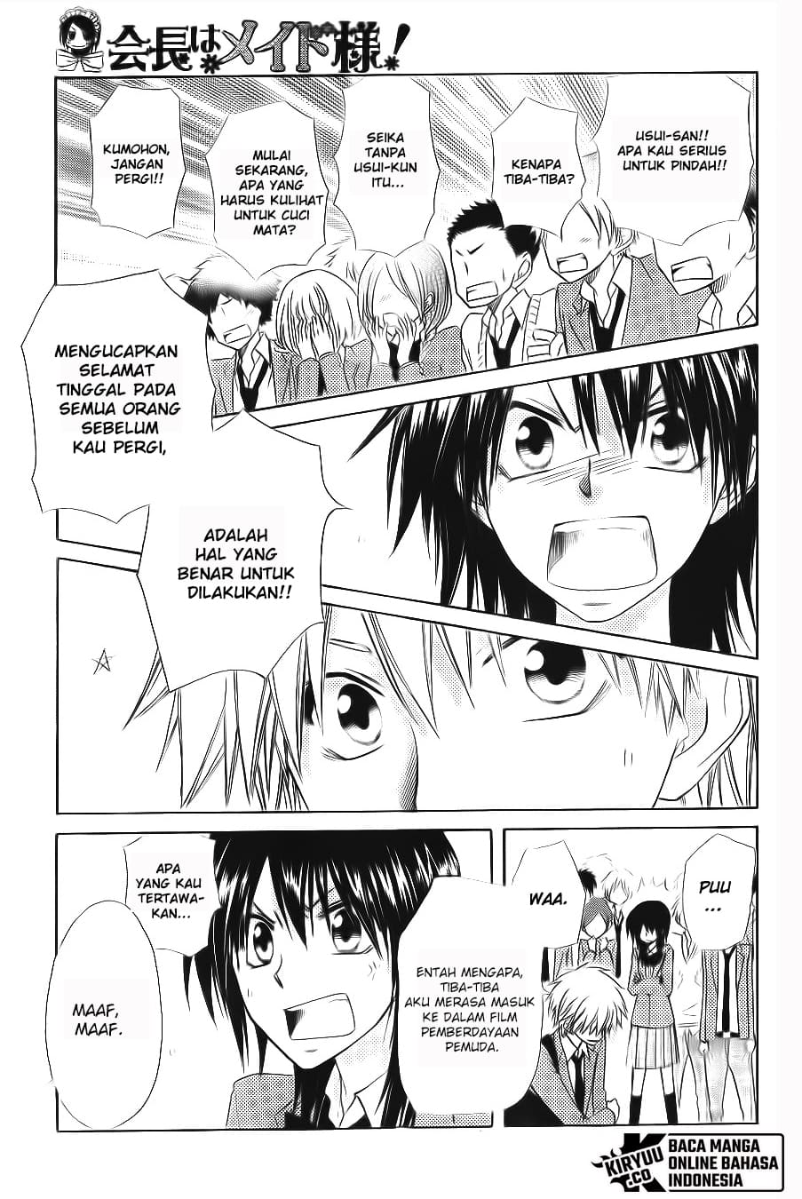 Kaichou Wa Maid Sama Chapter 64 Gambar 27