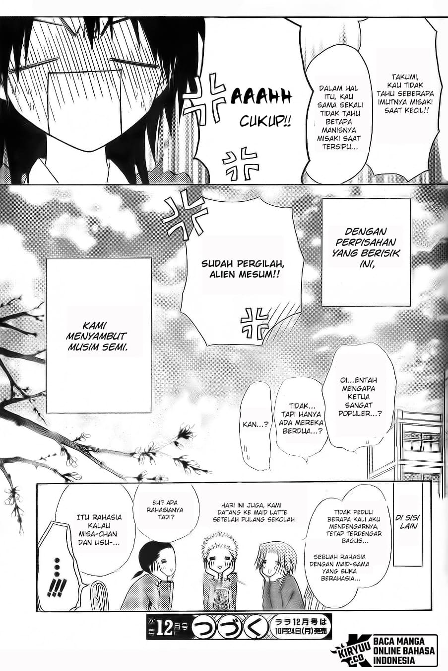 Kaichou Wa Maid Sama Chapter 64 Gambar 30