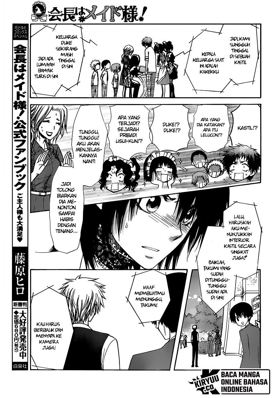 Kaichou Wa Maid Sama Chapter 73 Gambar 20