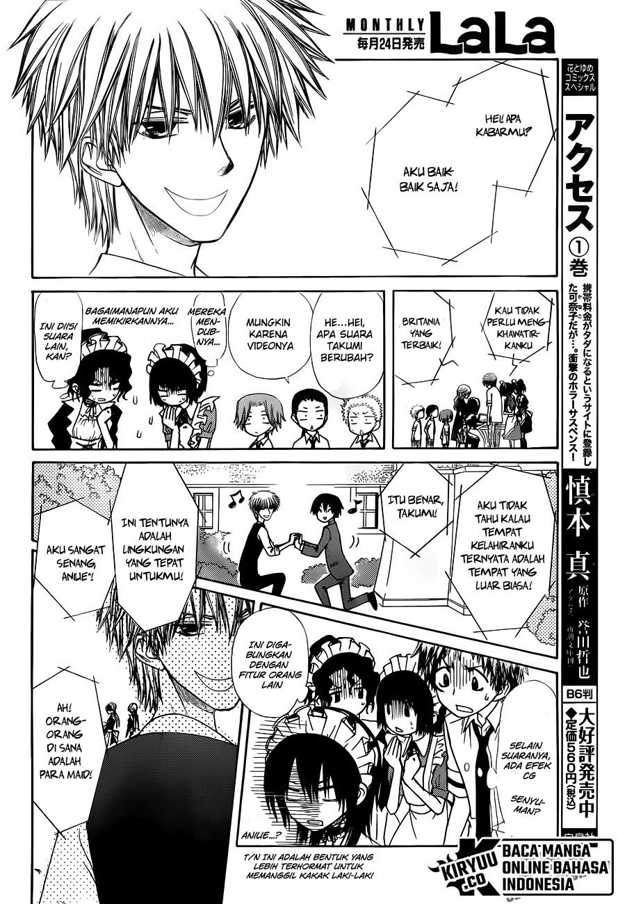 Kaichou Wa Maid Sama Chapter 73 Gambar 21