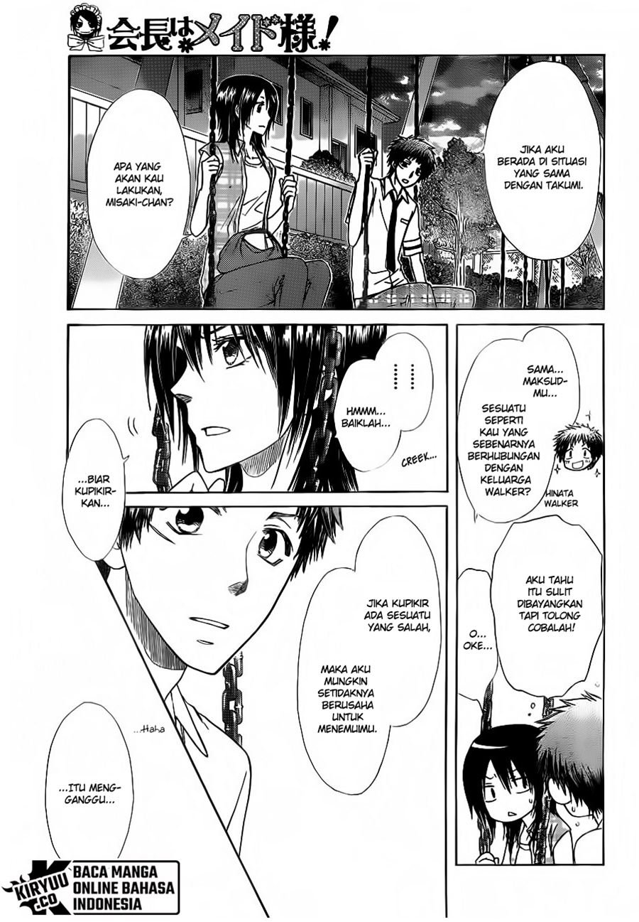 Kaichou Wa Maid Sama Chapter 76 Gambar 14