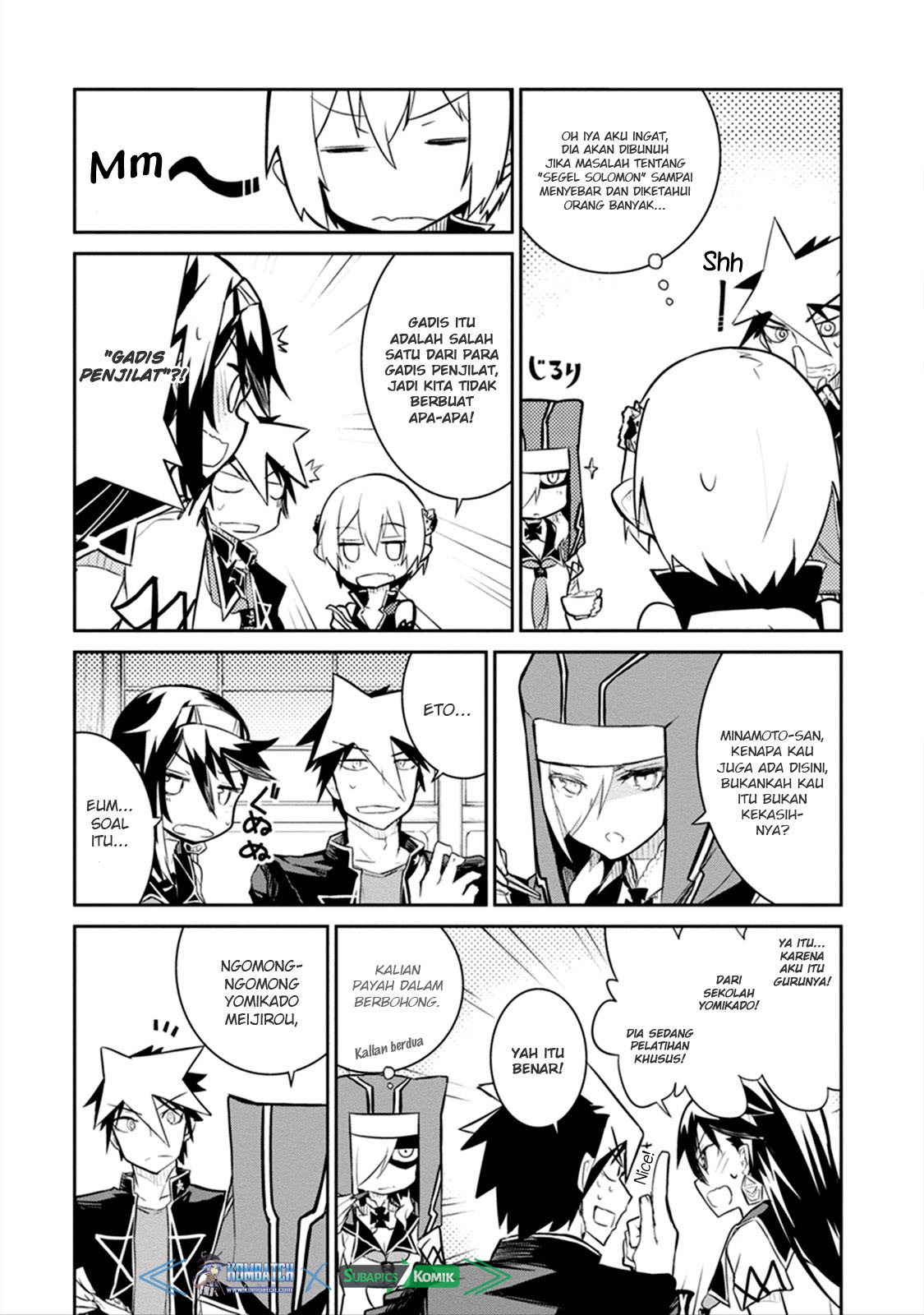 Kaimetsuou to 12-nin no Hoshi no Miko Chapter 05 Gambar 13