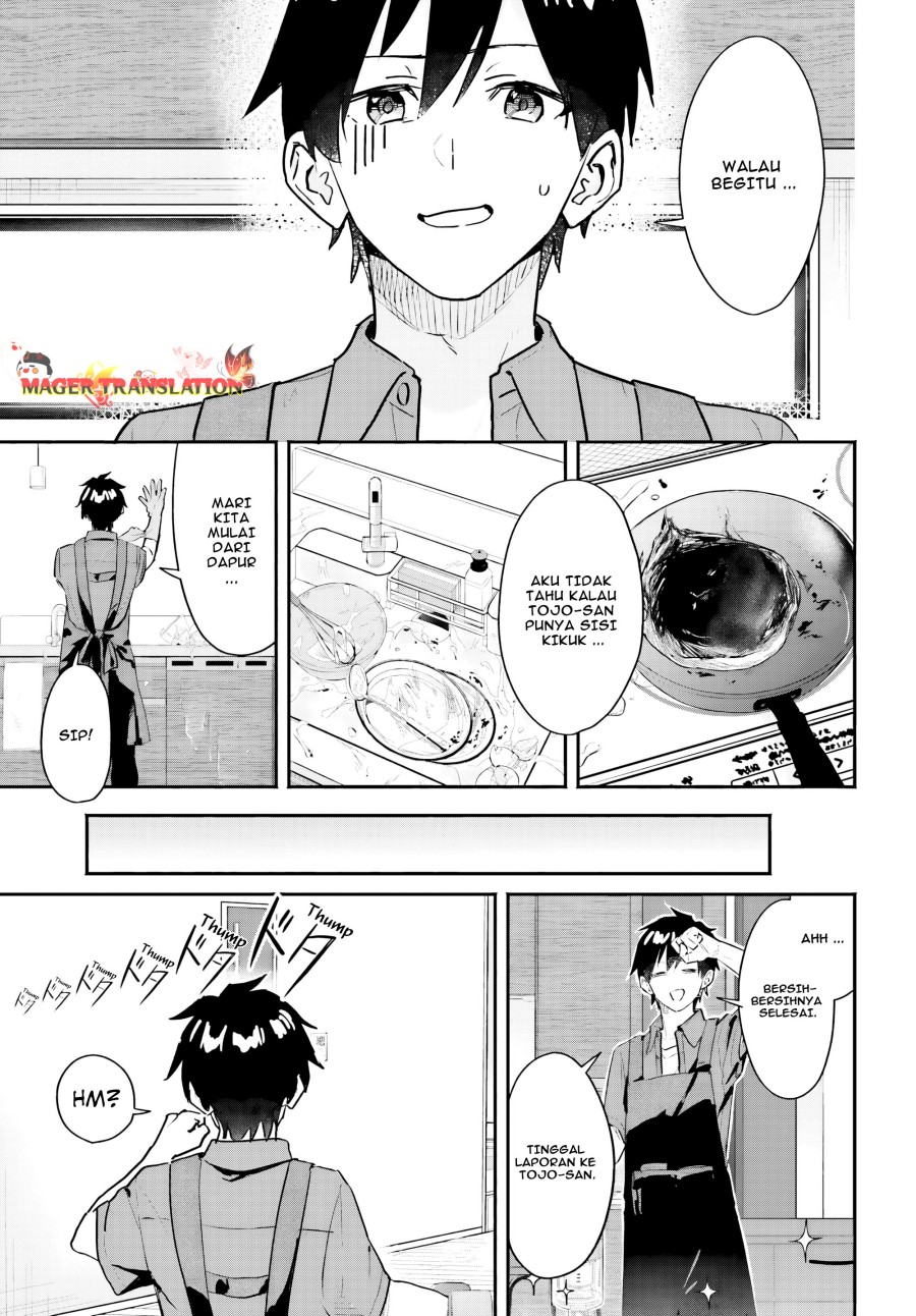 Kajidaikou no Arbeit wo Hajimetara Gakuen Ichi no Bishoujo no Kazoku ni Kiniirarechaimashita Chapter 02 Gambar 6