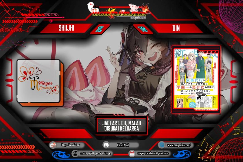 Kajidaikou no Arbeit wo Hajimetara Gakuen Ichi no Bishoujo no Kazoku ni Kiniirarechaimashita Chapter 04 Gambar 1