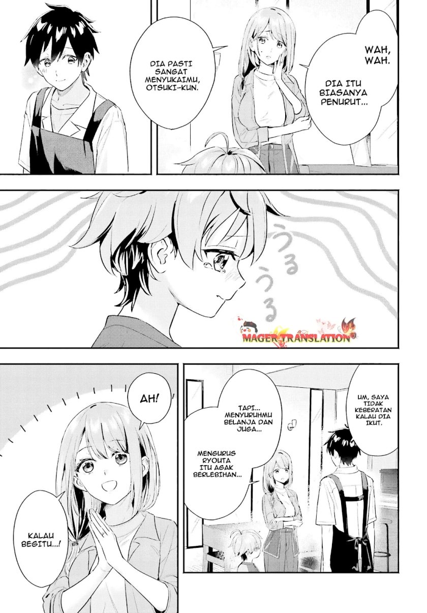Kajidaikou no Arbeit wo Hajimetara Gakuen Ichi no Bishoujo no Kazoku ni Kiniirarechaimashita Chapter 04 Gambar 22