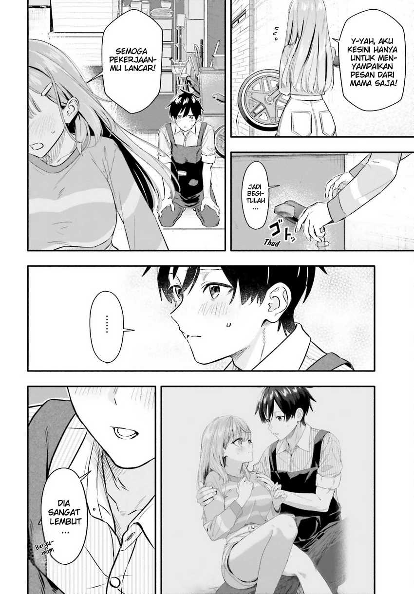 Kajidaikou no Arbeit wo Hajimetara Gakuen Ichi no Bishoujo no Kazoku ni Kiniirarechaimashita Chapter 07.1 Gambar 3