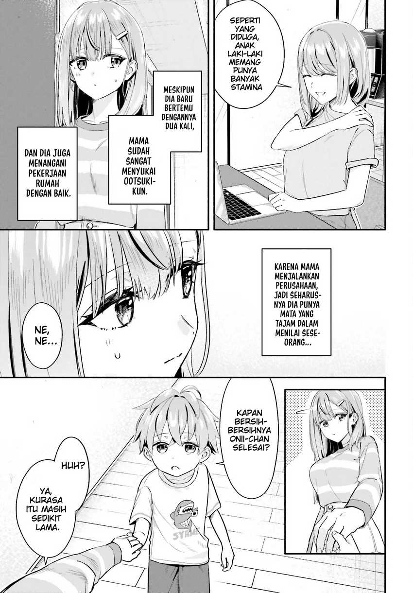 Kajidaikou no Arbeit wo Hajimetara Gakuen Ichi no Bishoujo no Kazoku ni Kiniirarechaimashita Chapter 07.1 Gambar 8