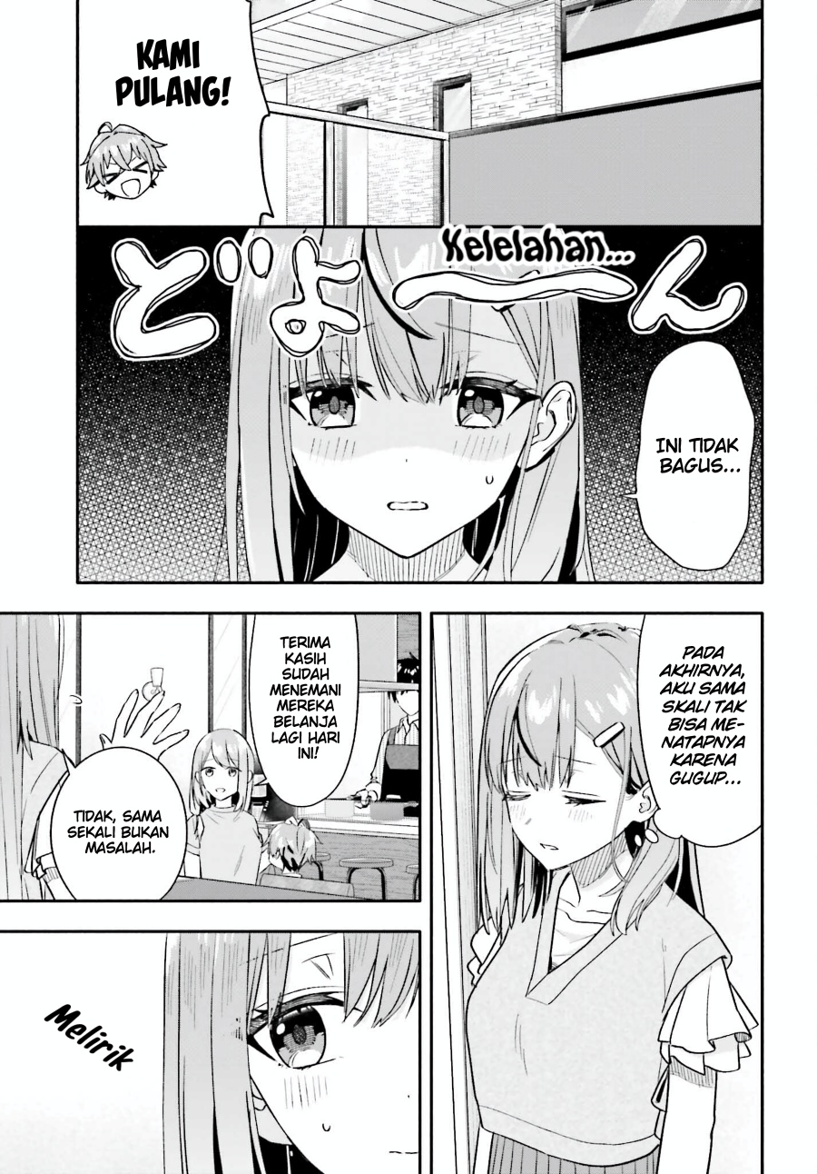 Kajidaikou no Arbeit wo Hajimetara Gakuen Ichi no Bishoujo no Kazoku ni Kiniirarechaimashita Chapter 07.2 Gambar 12