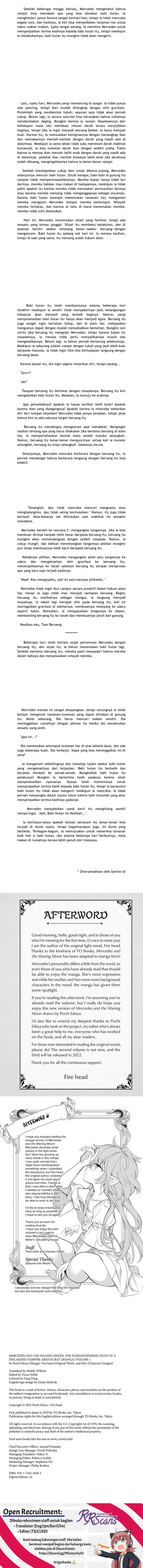 Kaketa Tsuki no Mercedes ~Kyuuketsuki no Kizoku ni Tensei Shitakedo Sute Rare Sounanode Dungeon o Seiha Suru~ Chapter 04 Gambar 9