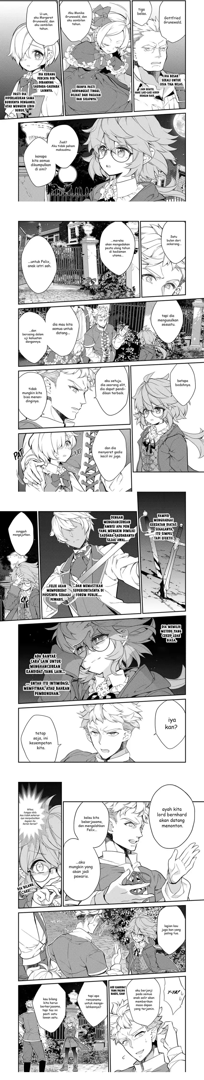 Kaketa Tsuki no Mercedes ~Kyuuketsuki no Kizoku ni Tensei Shitakedo Sute Rare Sounanode Dungeon o Seiha Suru~ Chapter 07 Gambar 4