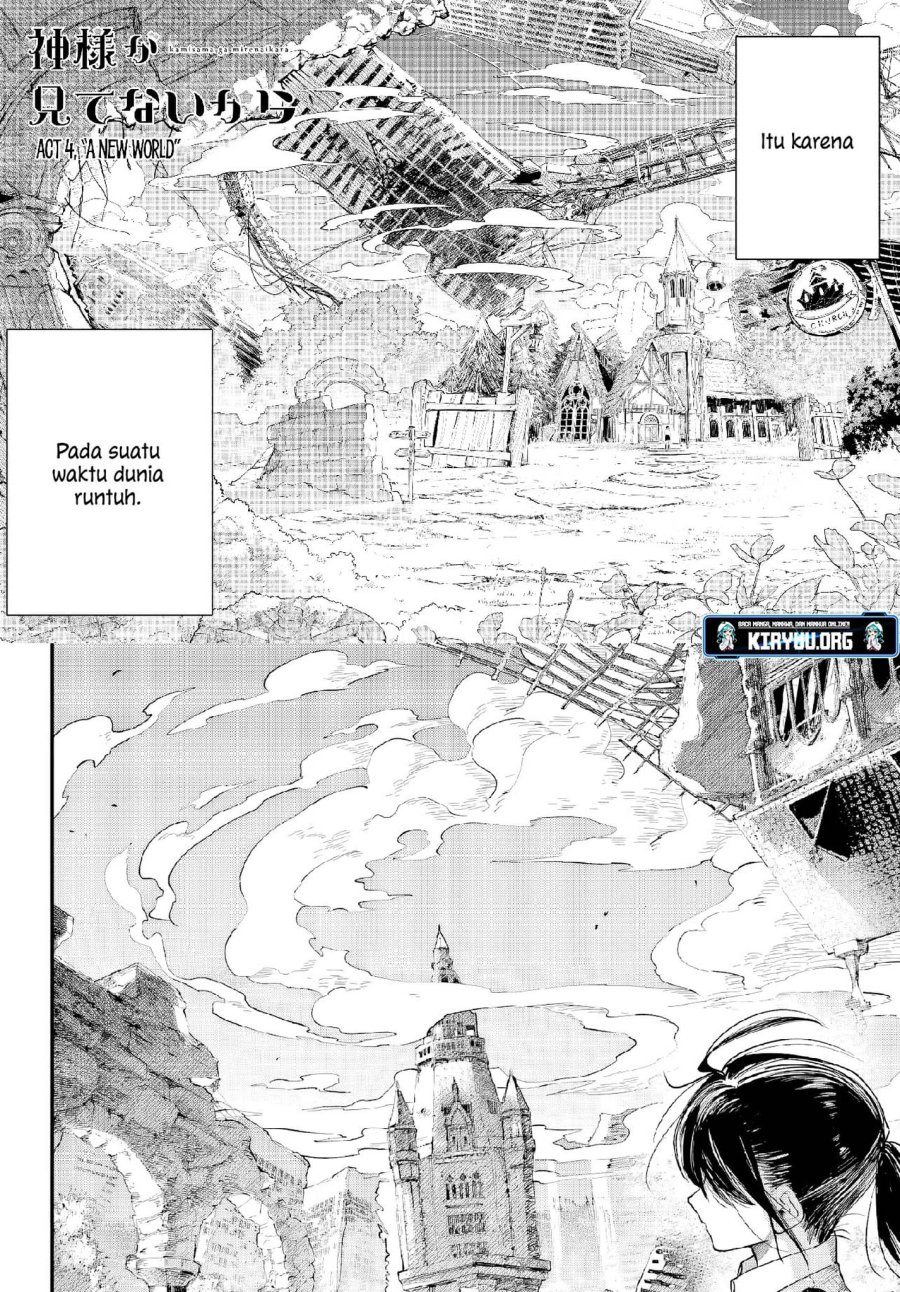 Kami-sama ga Mitenai kara Chapter 01 Gambar 31