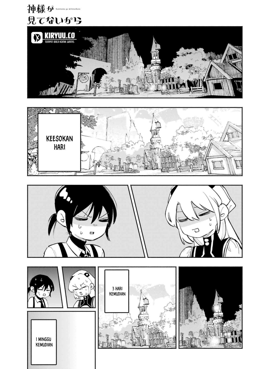 Kami-sama ga Mitenai kara Chapter 06 Gambar 9