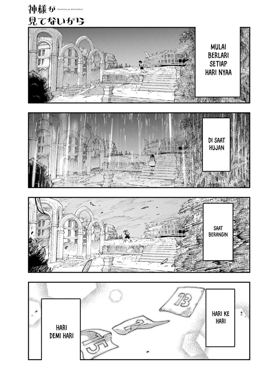 Kami-sama ga Mitenai kara Chapter 08 Gambar 22