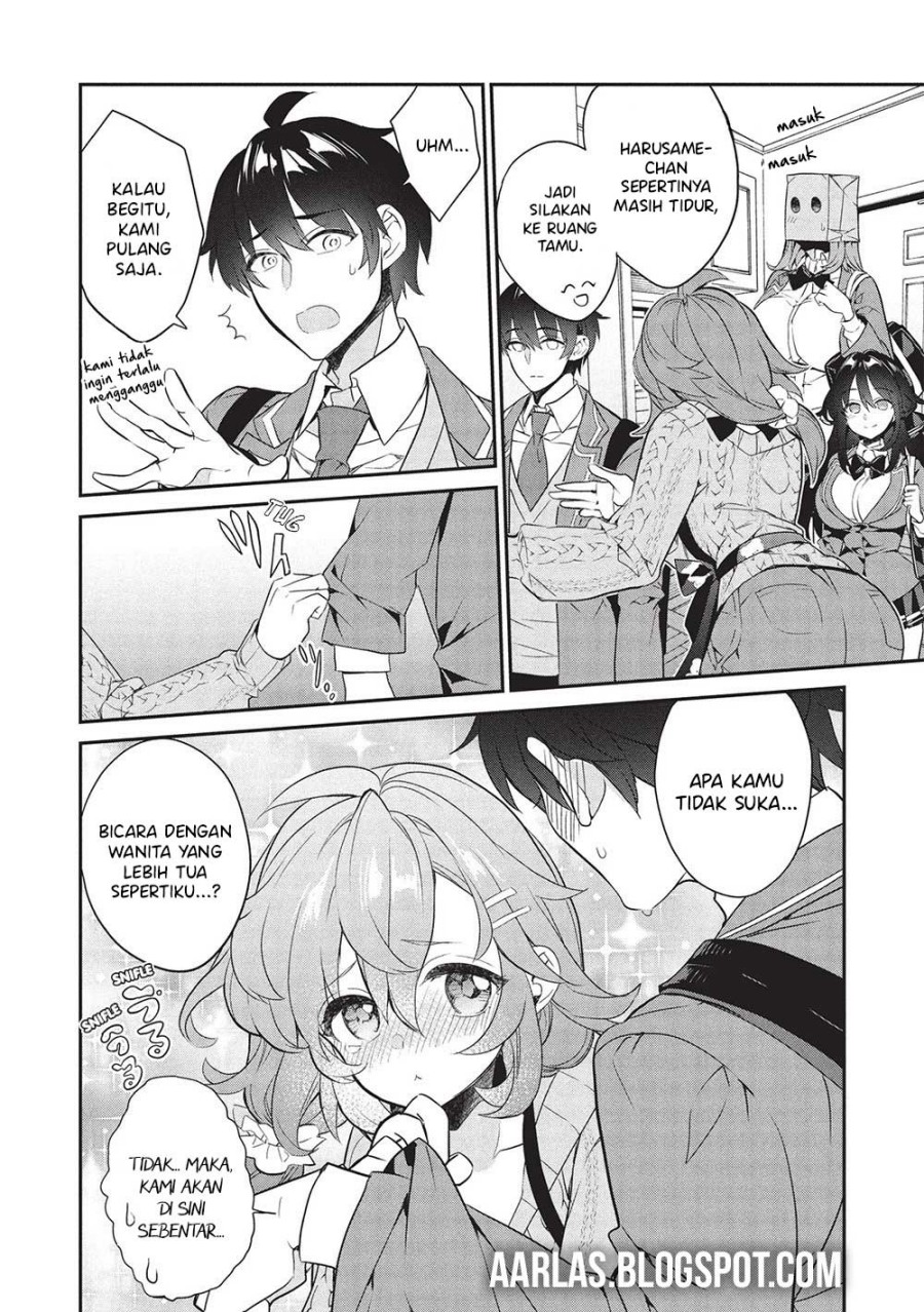 Kamiyama-san no Kami Bukuro no Naka ni wa Chapter 24 Gambar 7