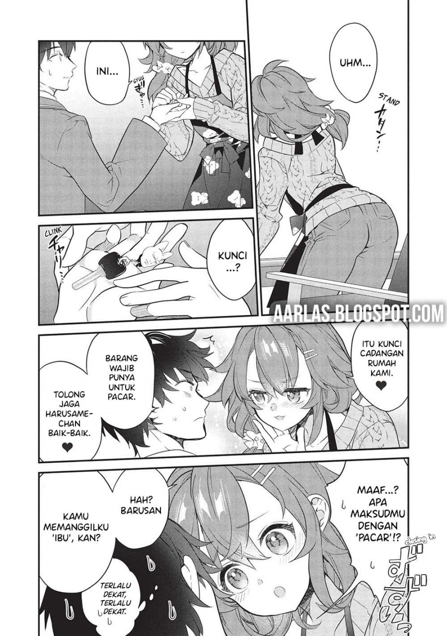 Kamiyama-san no Kami Bukuro no Naka ni wa Chapter 24 Gambar 14