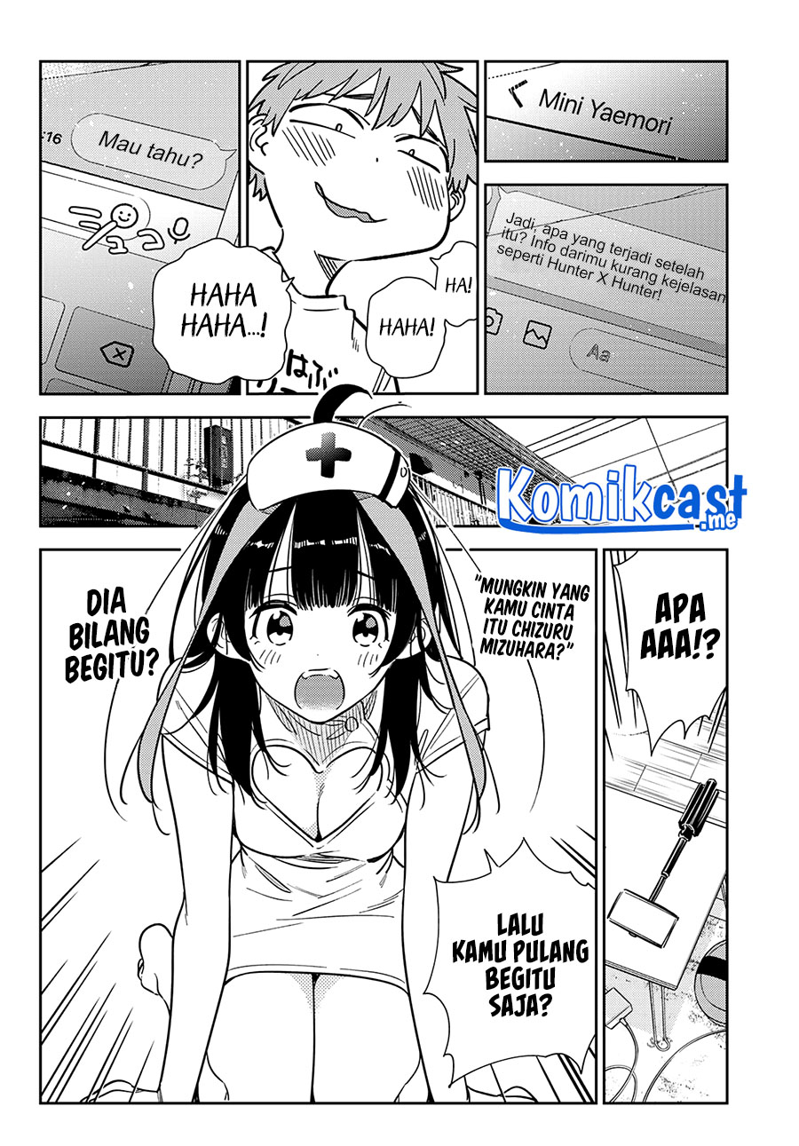 Kanojo, Okarishimasu Chapter 240 Gambar 8