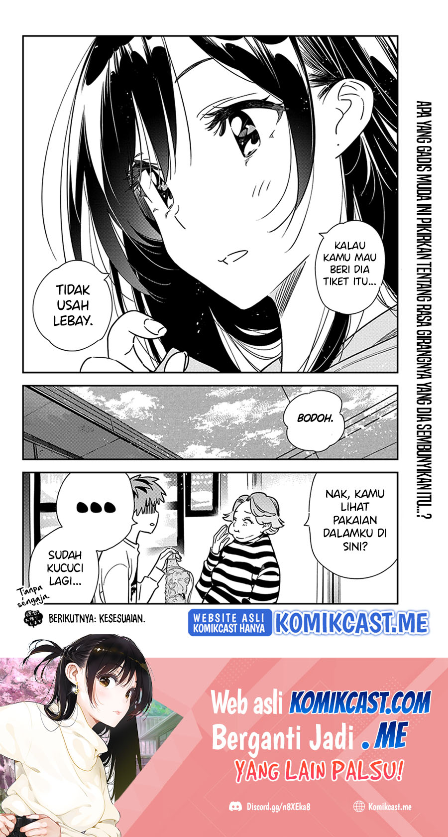 Kanojo, Okarishimasu Chapter 243 Gambar 20